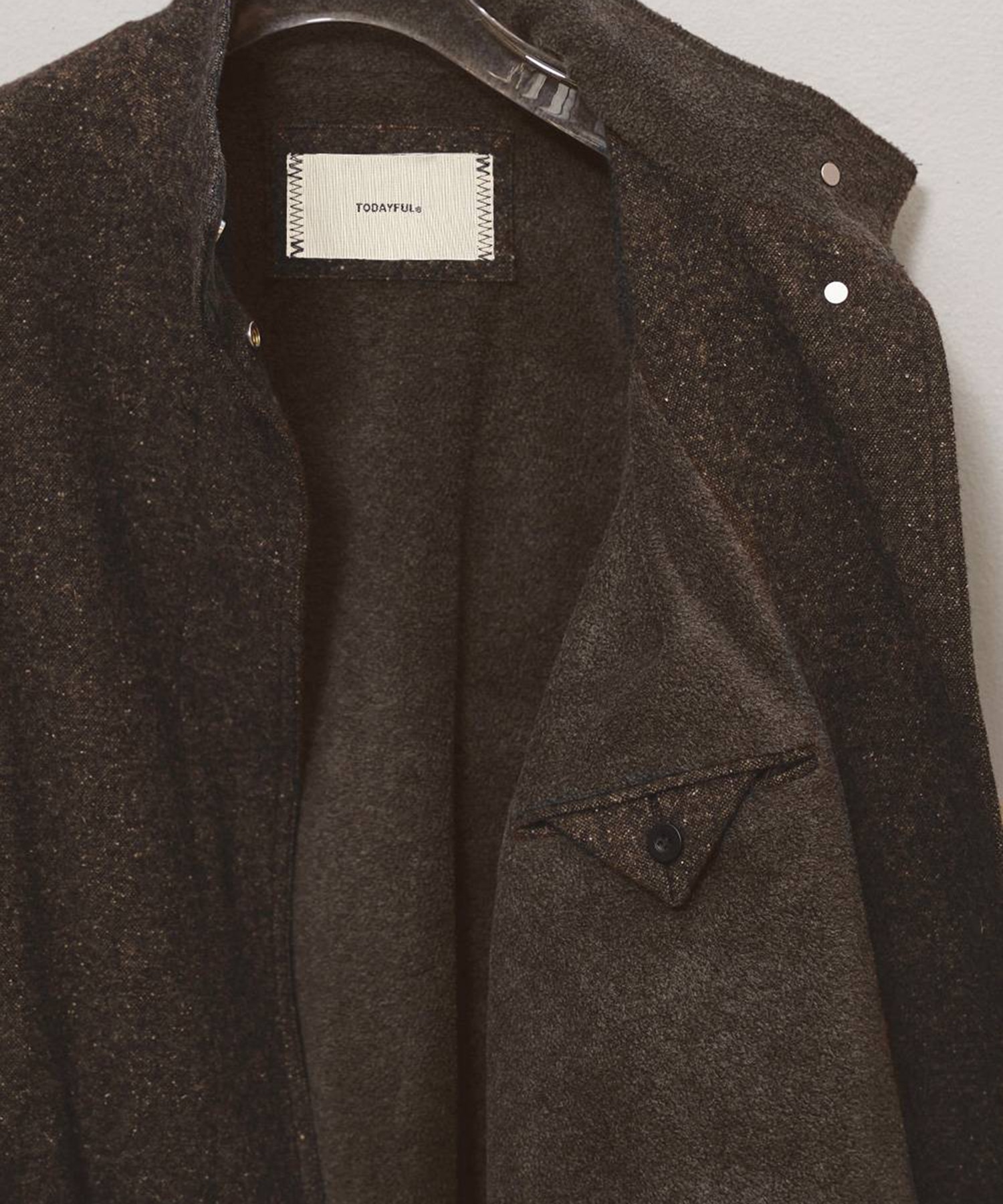 Silknep Tweed Blouson TODAYFUL