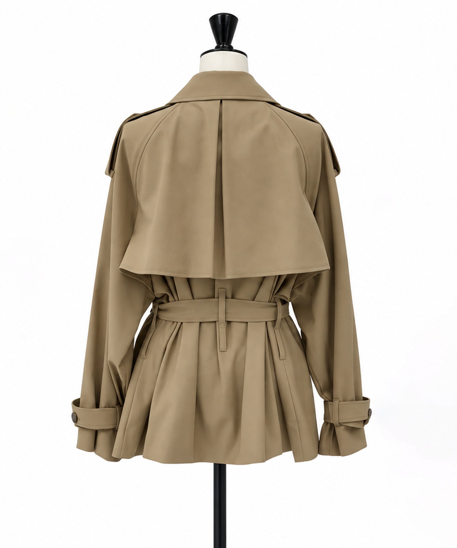 Belted Short Trench Coat STUDIOUS