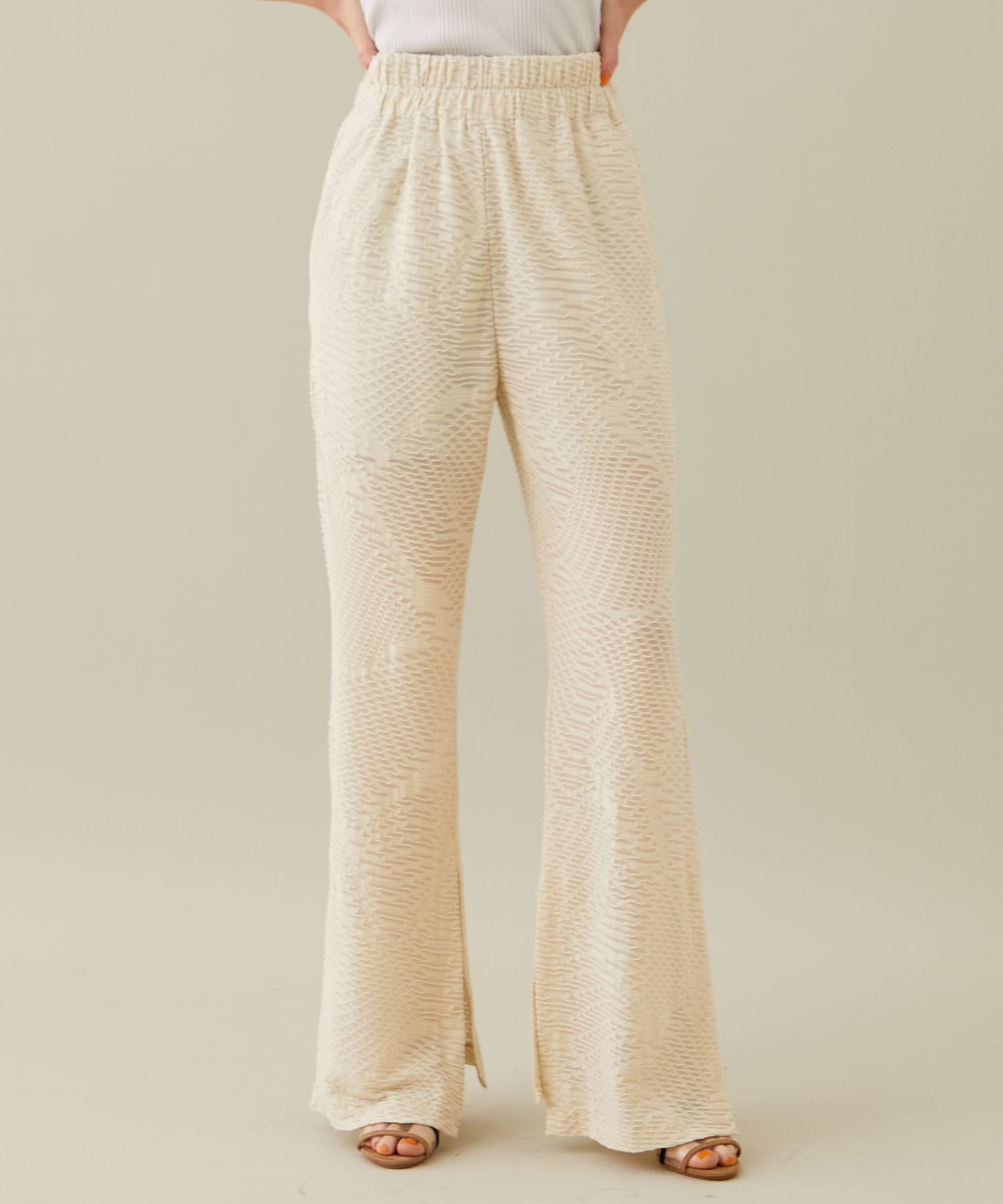 Uroco jacquard pants