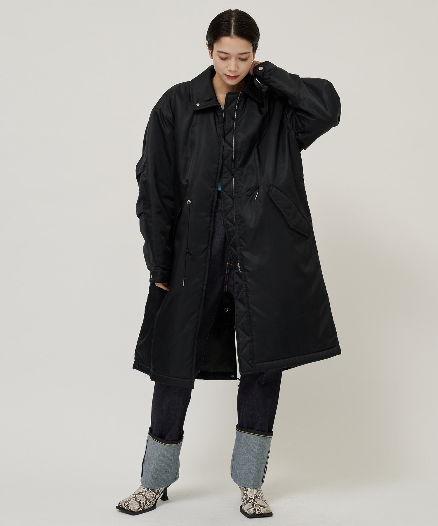 別注NYRON LONG COAT