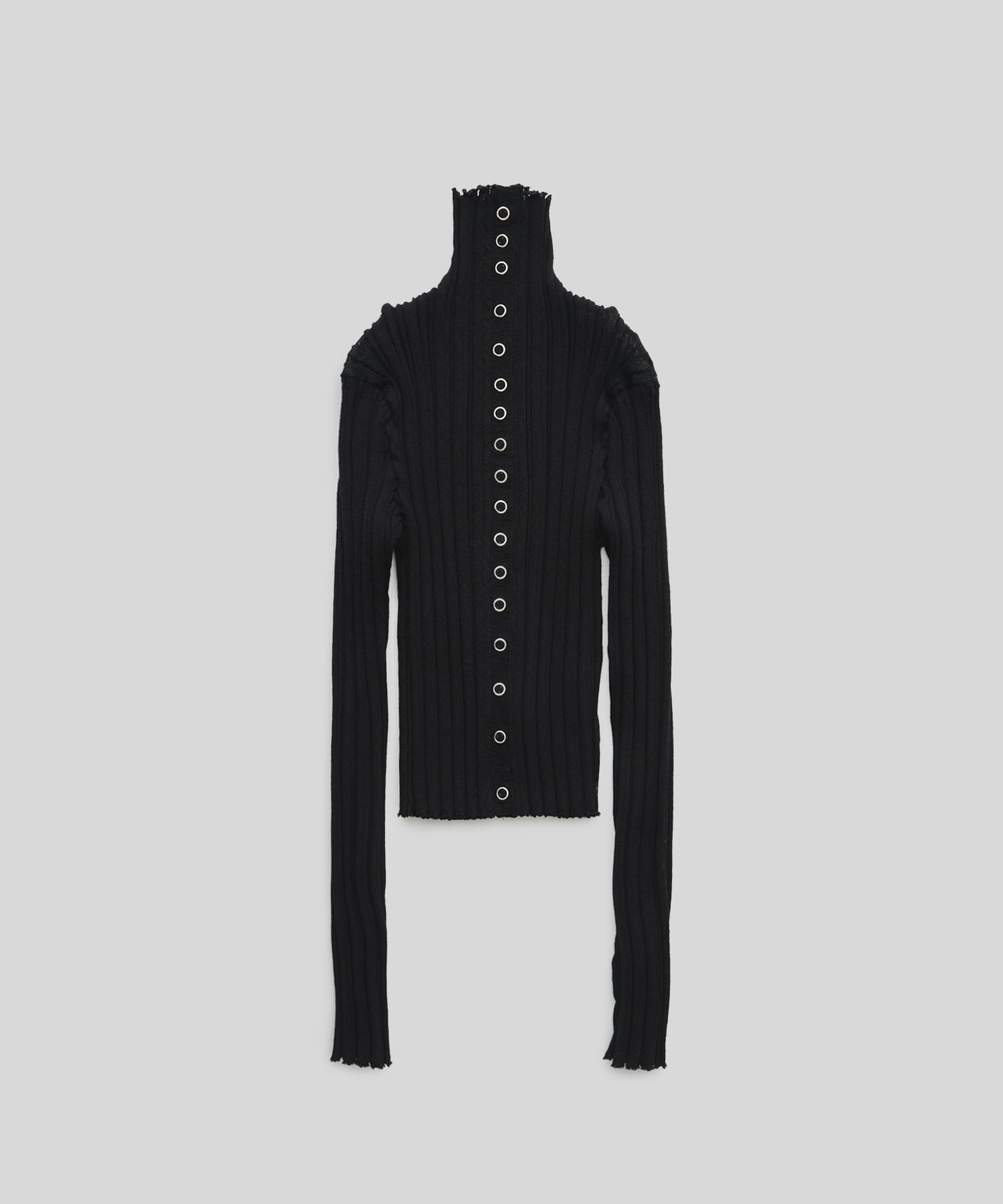 Sheer Rib Knit Cardigan