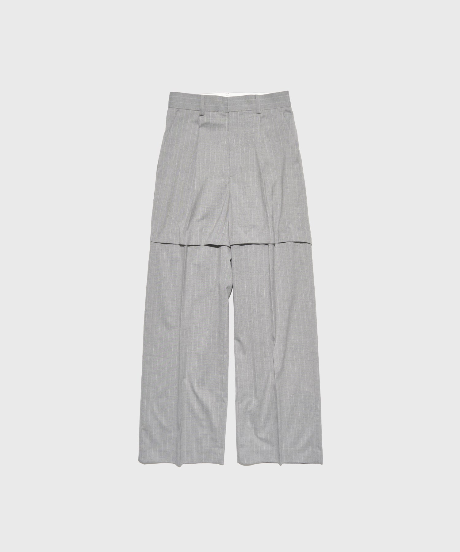 Pinstripe 2way Length Trousers