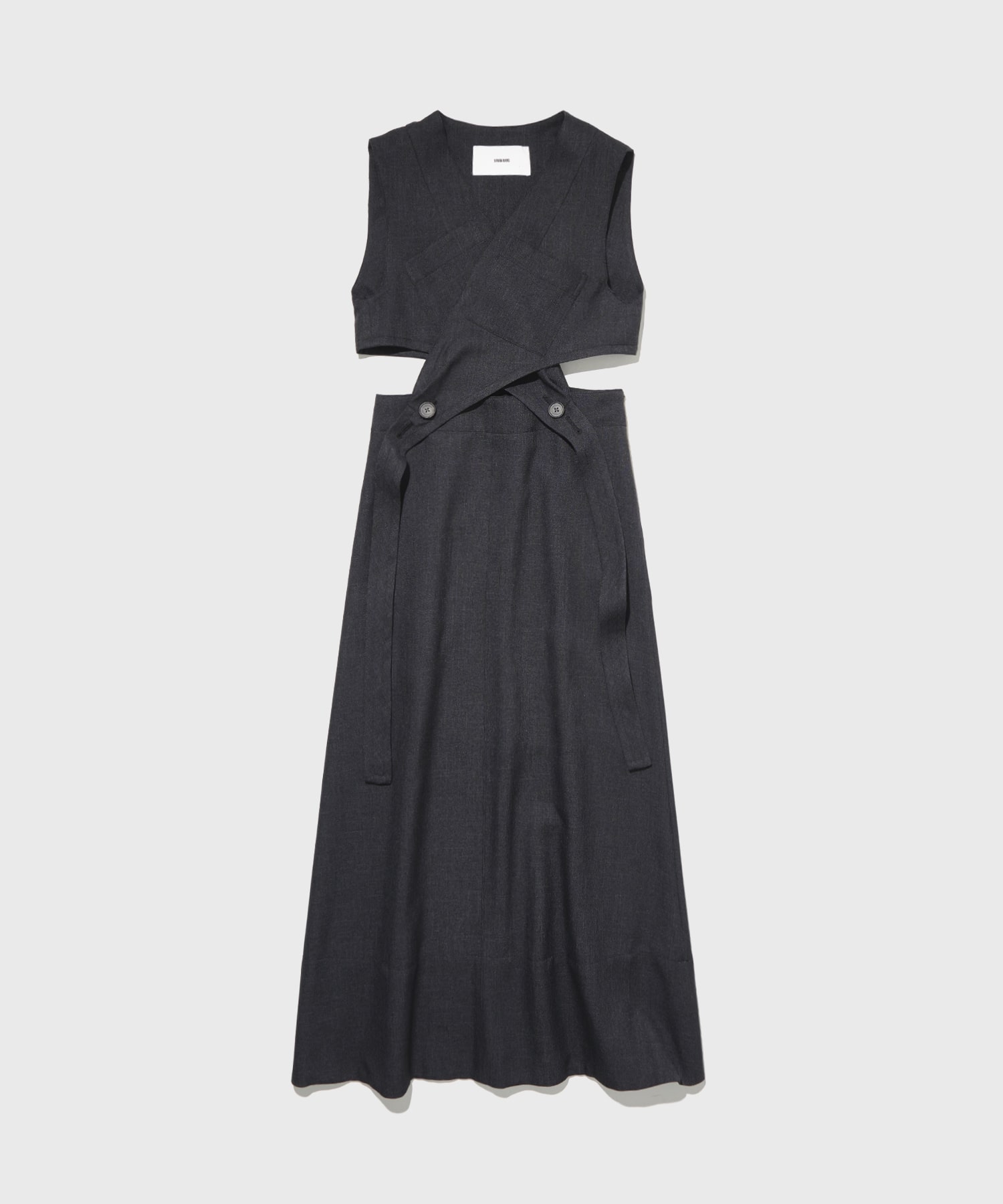 Cross Wrapped Dress