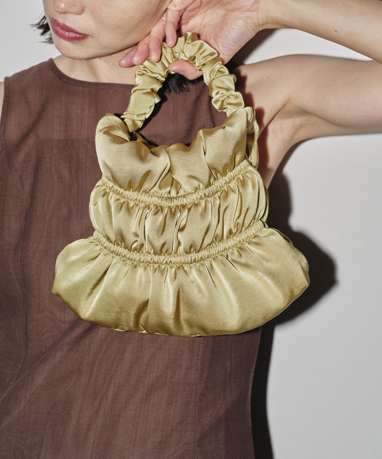 Padding Satin Bag