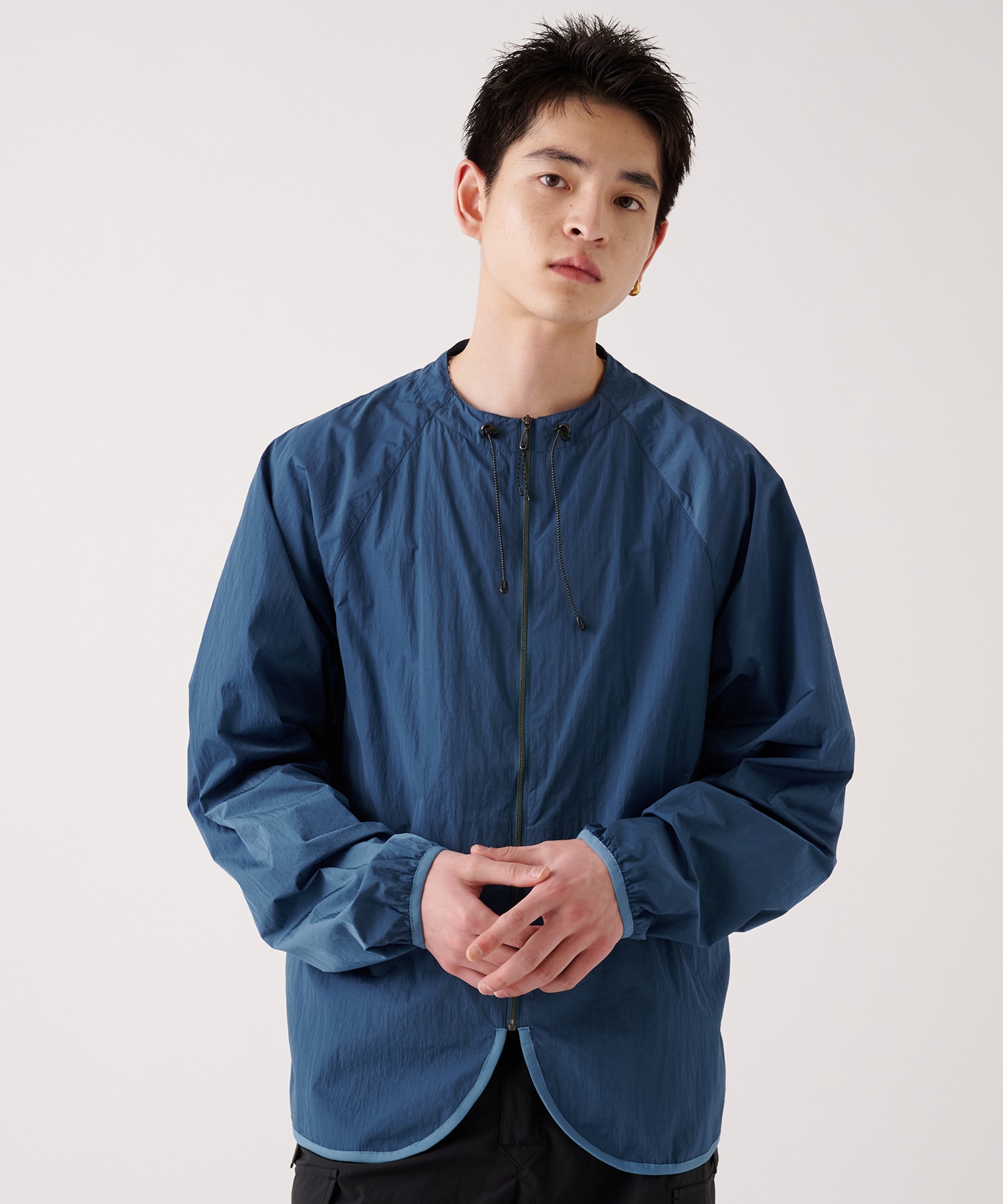 NYLON ZIP SHIRT