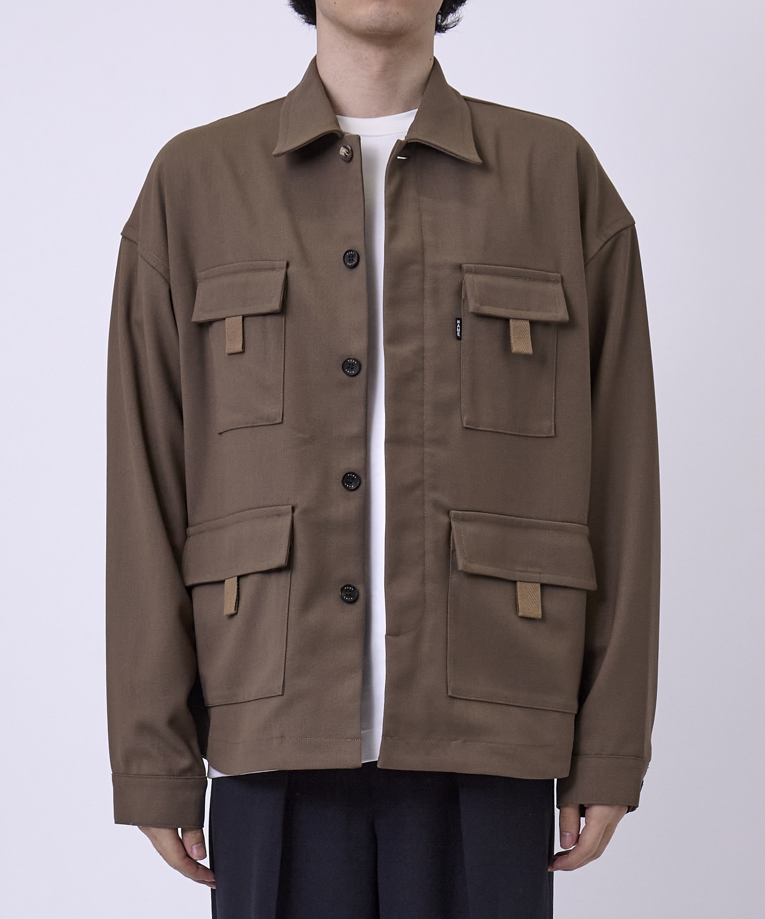 VINTAGE WOOL BDU SHIRT JACKET