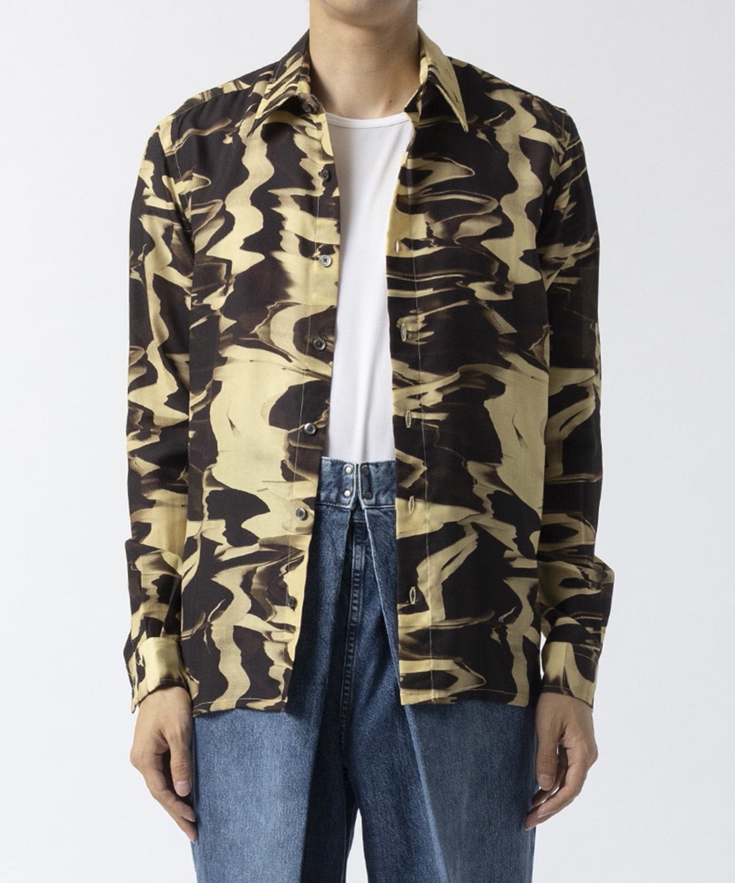 ALL OVER PRINT REGULAR COLLAR SHIRT