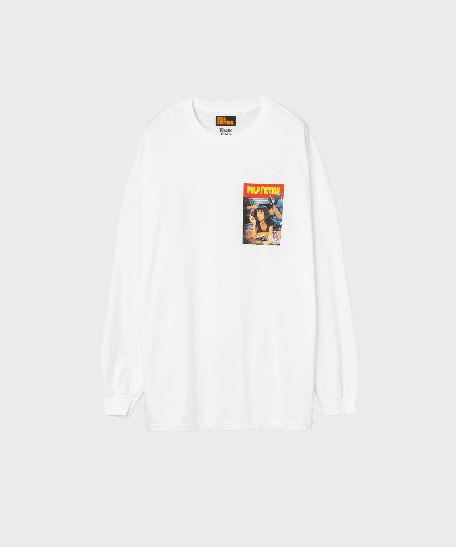 PULP FICTION / CREW NECK LONG SLEEVE T-SHIRT ( TYPE-3 )