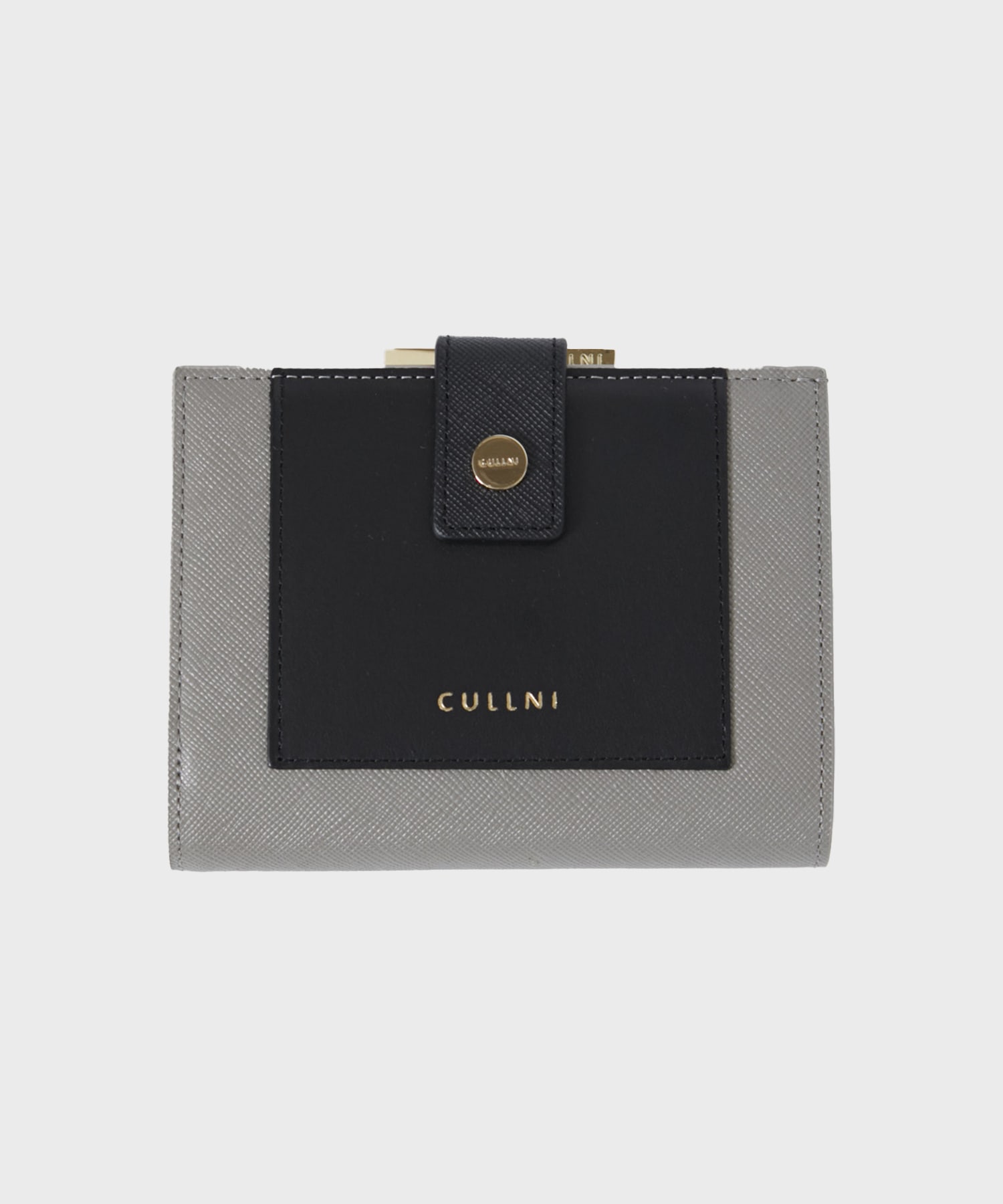 Leather Combination wallet With A Clasp