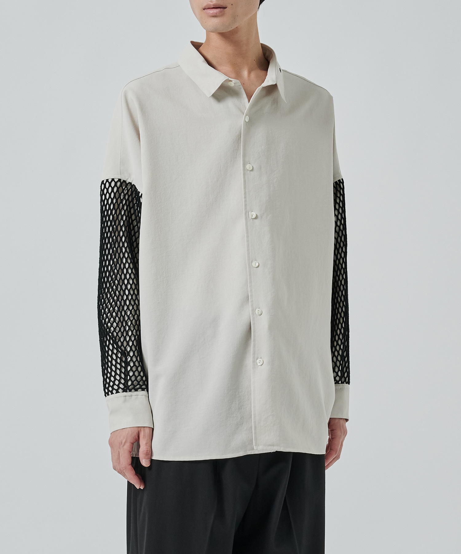 MESH SLEEVE SHIRTS