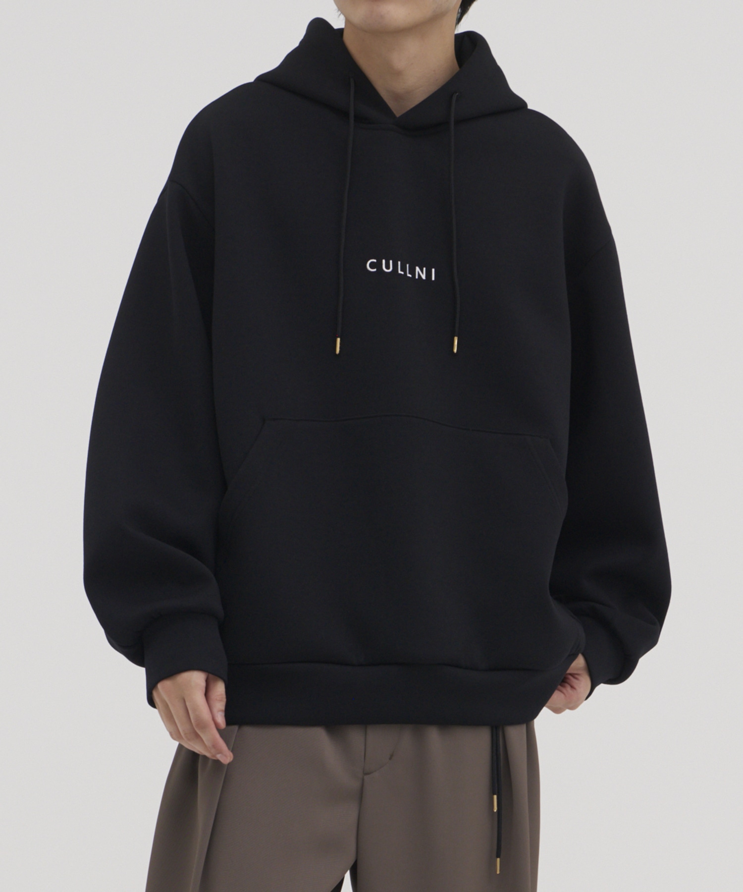 CULLNI Logo Embroidery Hoodie