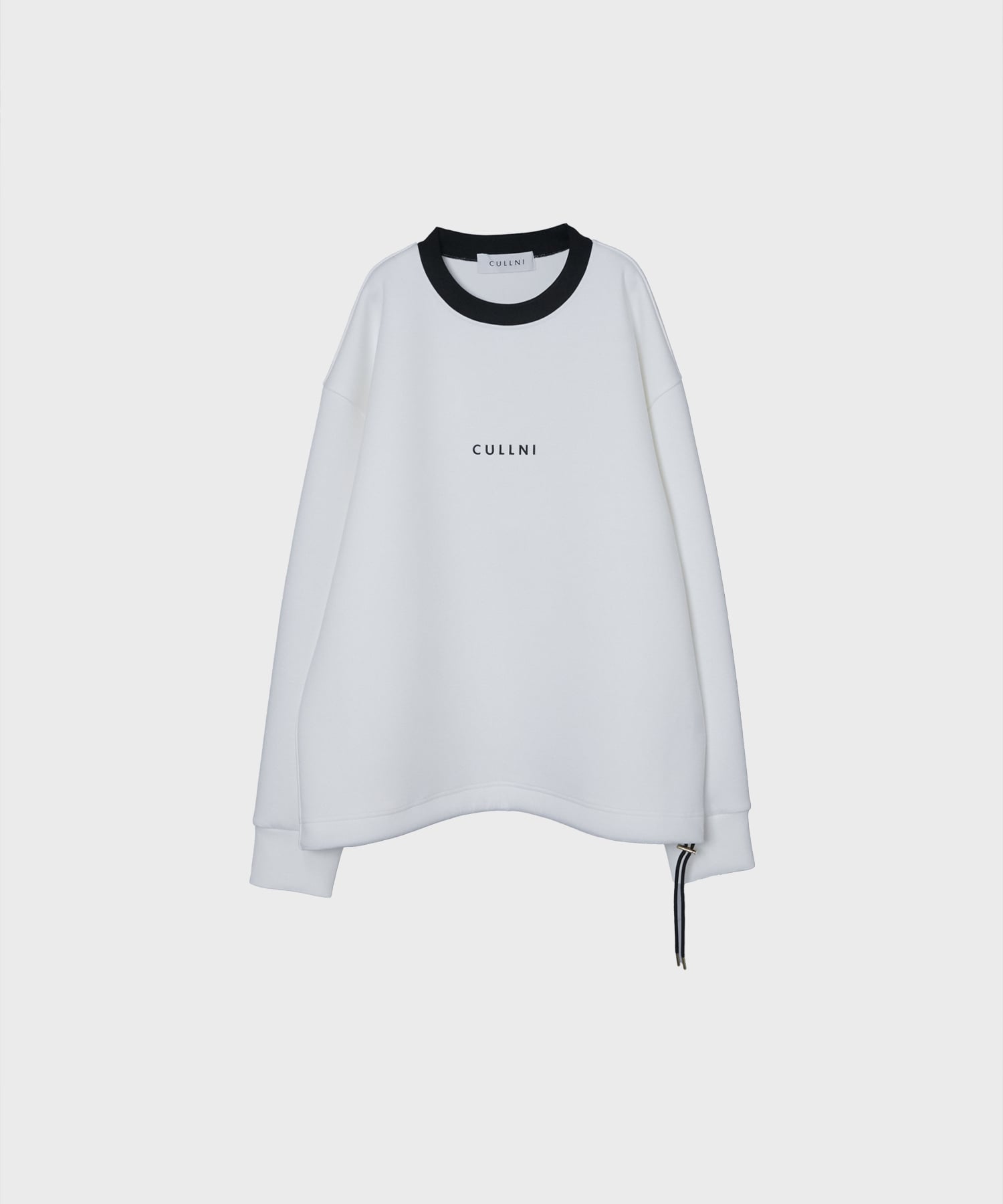 CULLNI Logo Embroidery Drawstring Pullover