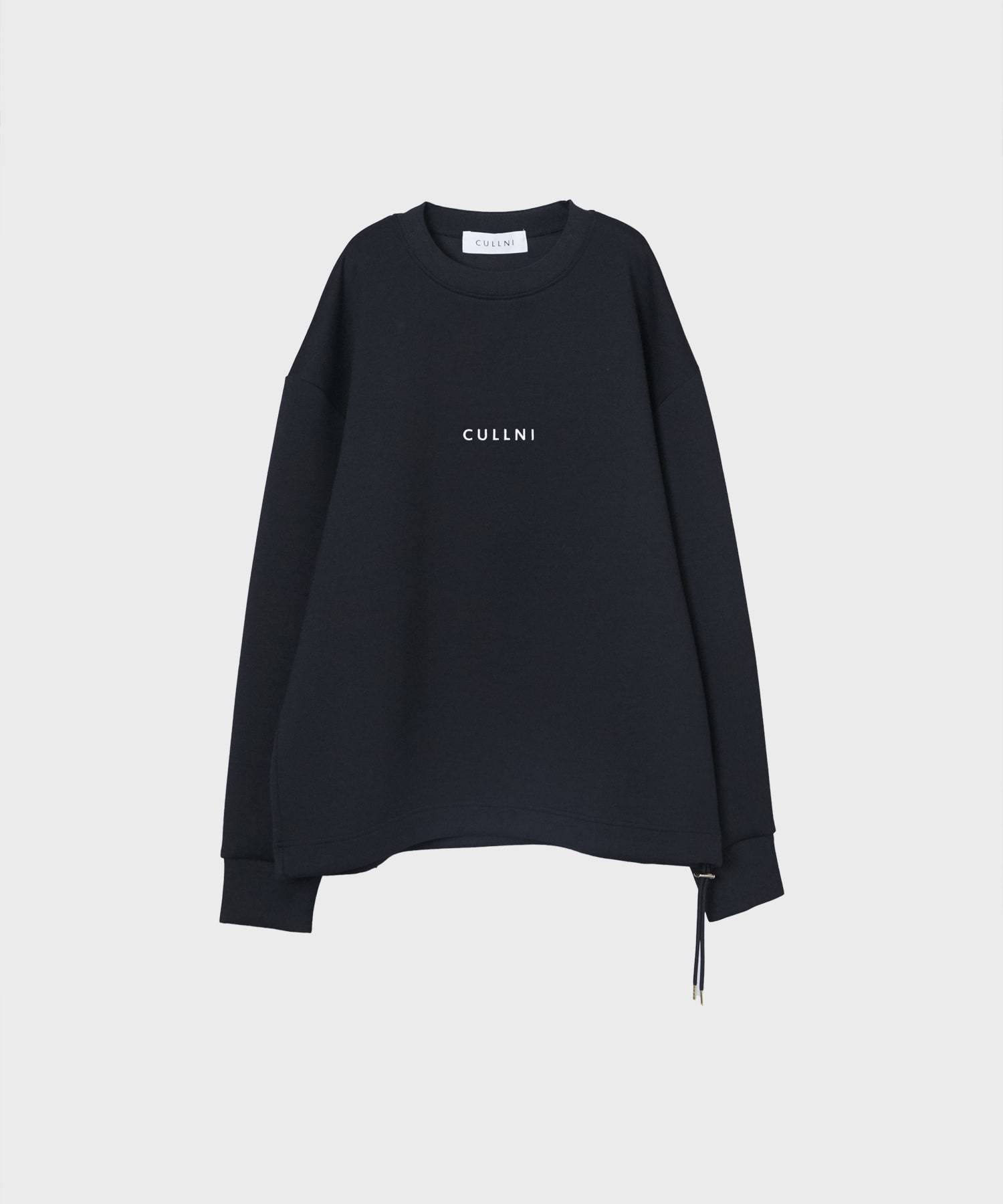 CULLNI Logo Embroidery Drawstring Pullover