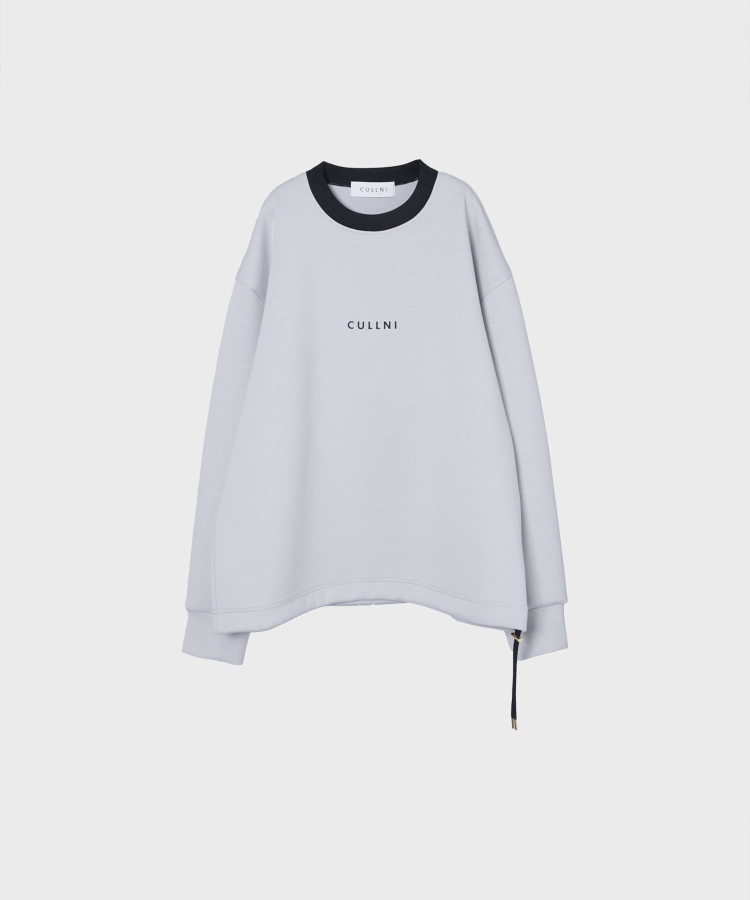 CULLNI Logo Embroidery Drawstring Pullover