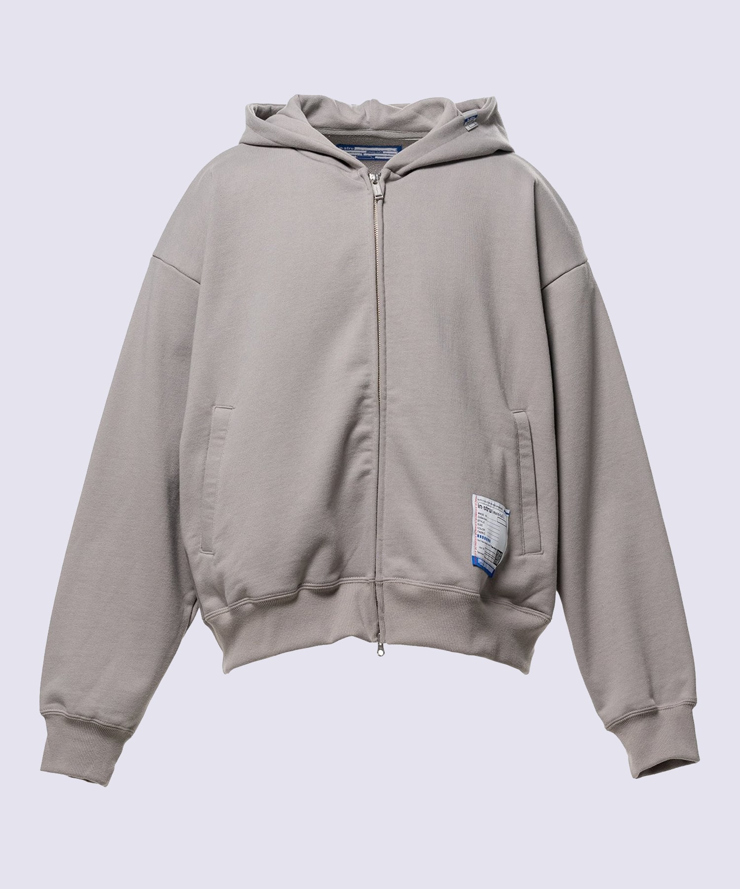 HEAVY WEIGHT FRENCH TERRY ZIP PARKA