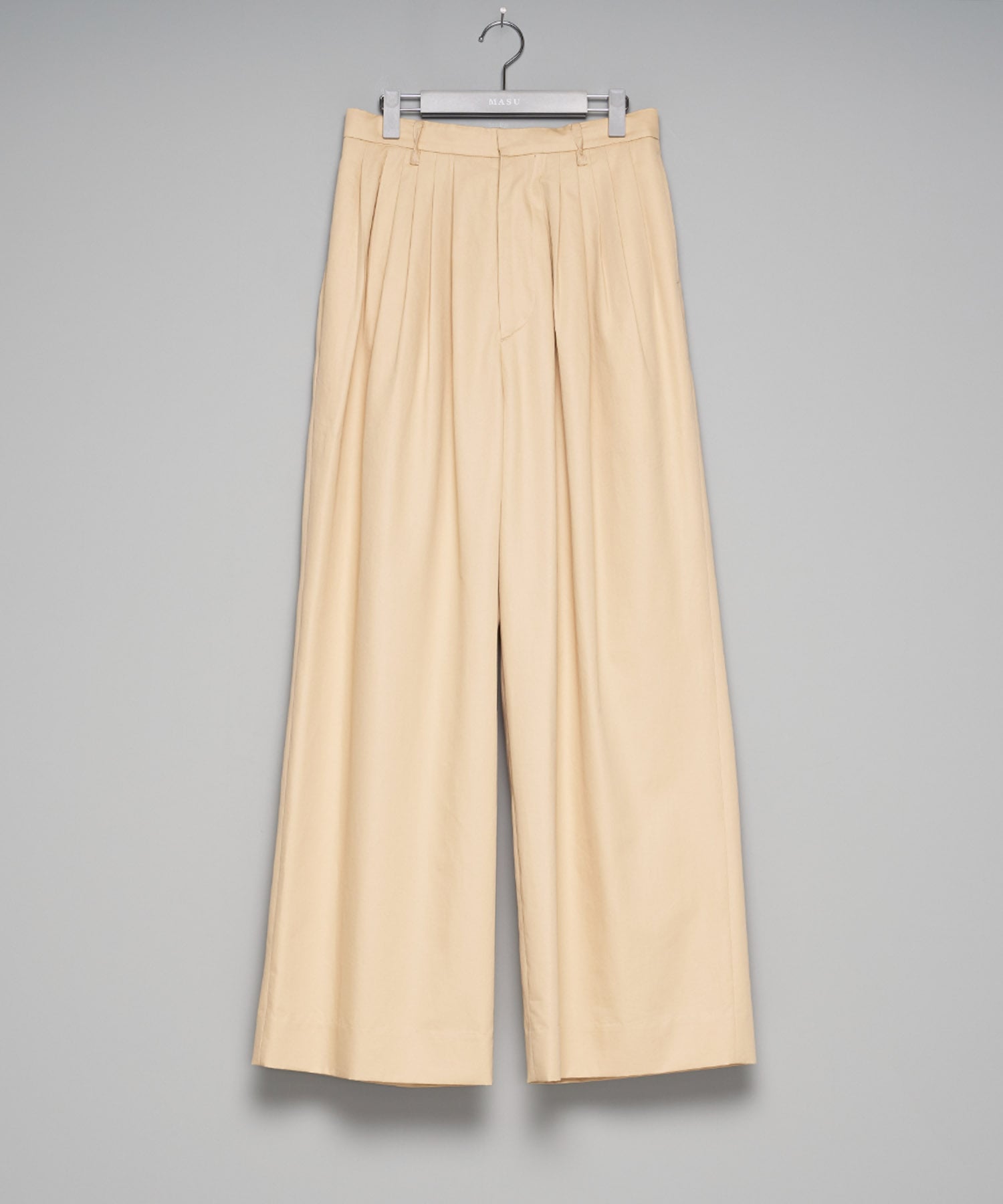 6 TUCK TROUSERS