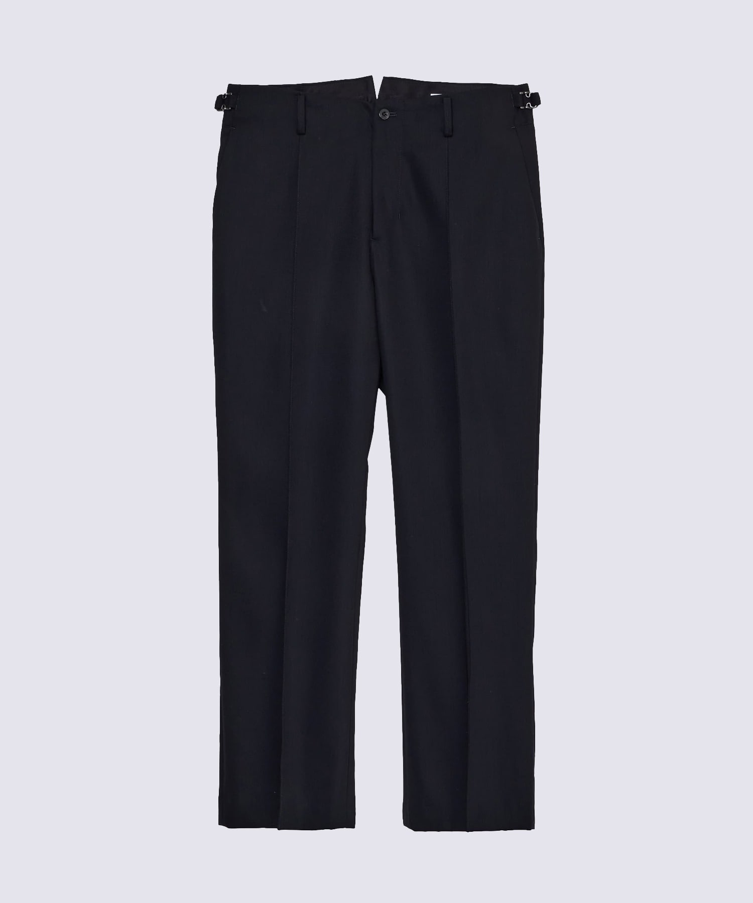 TWO TUCKS WIDE TROUSERS