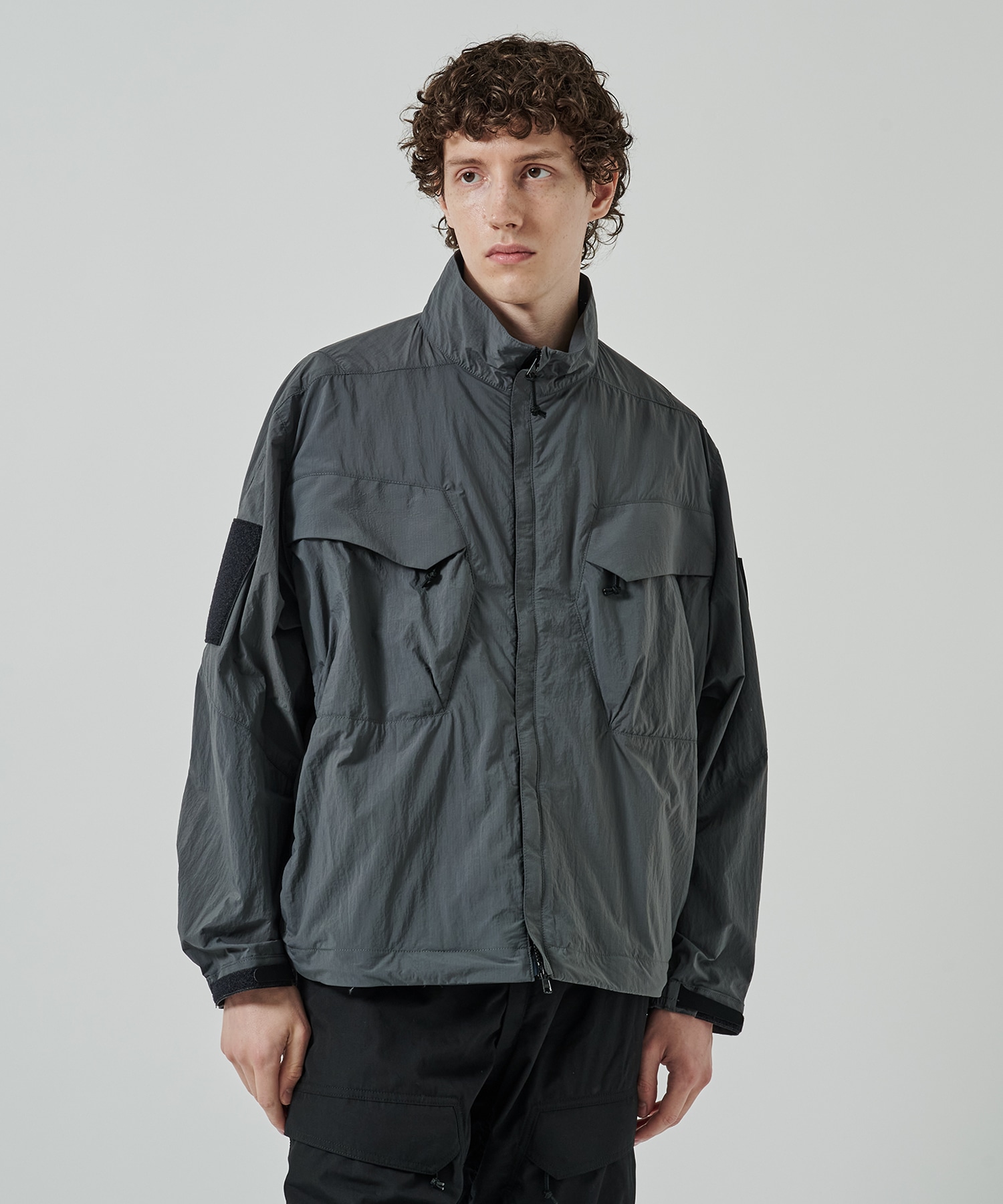 9251-BL04-003 STAND COLLAR BLOUSON