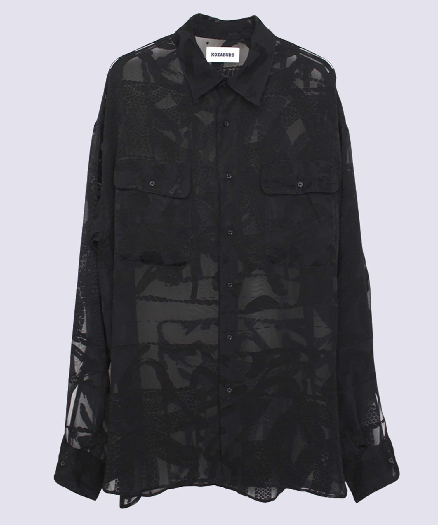 OPAL BOXY FIT FLAP POCKET SHIRT