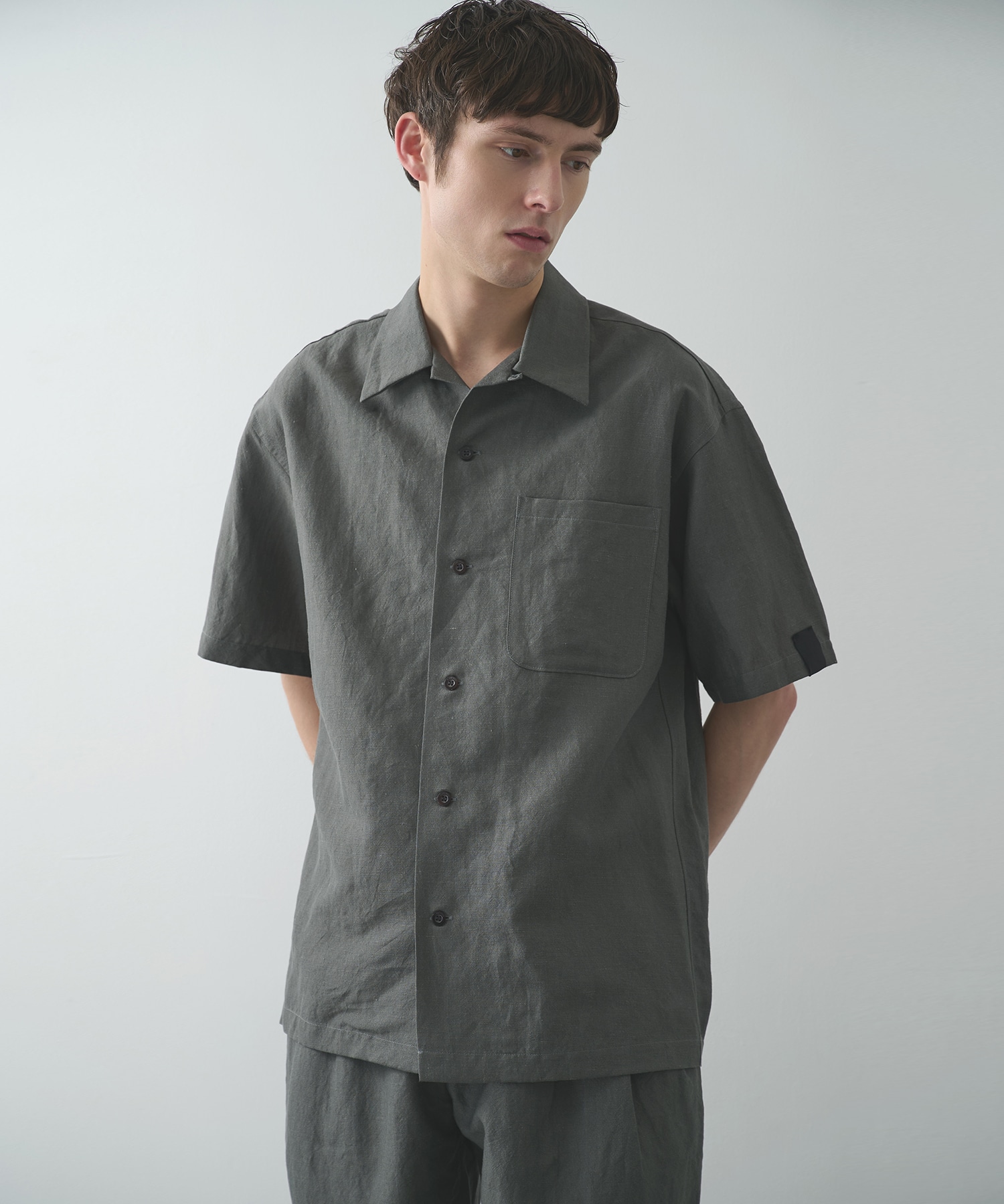 2251-SH54-001 HALF SLEEVE BIG SHIRT