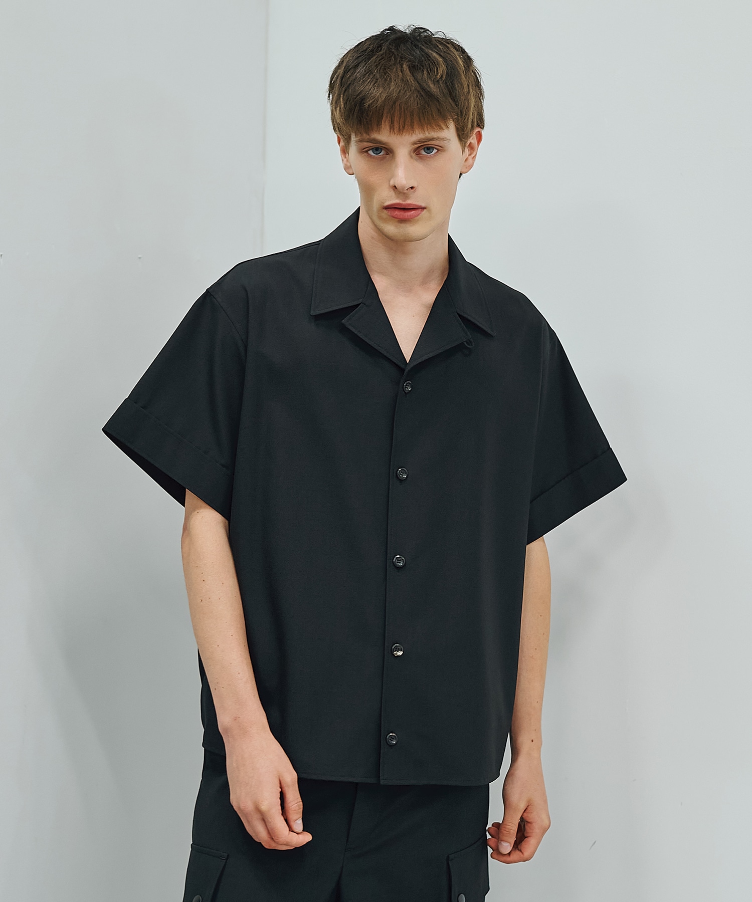 別注 OPEN COLLAR SHIRTS