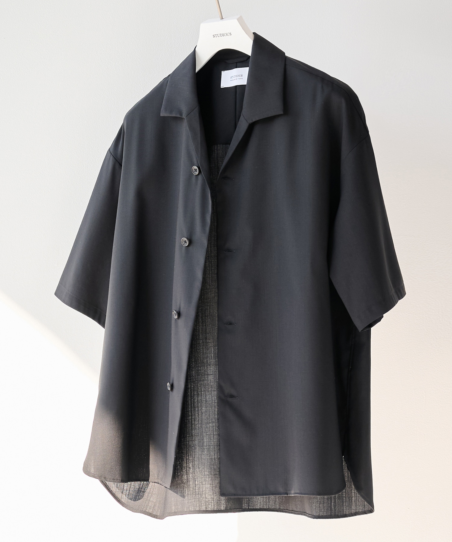 【涼しいウール】COOL WOOL S/S SHIRTS