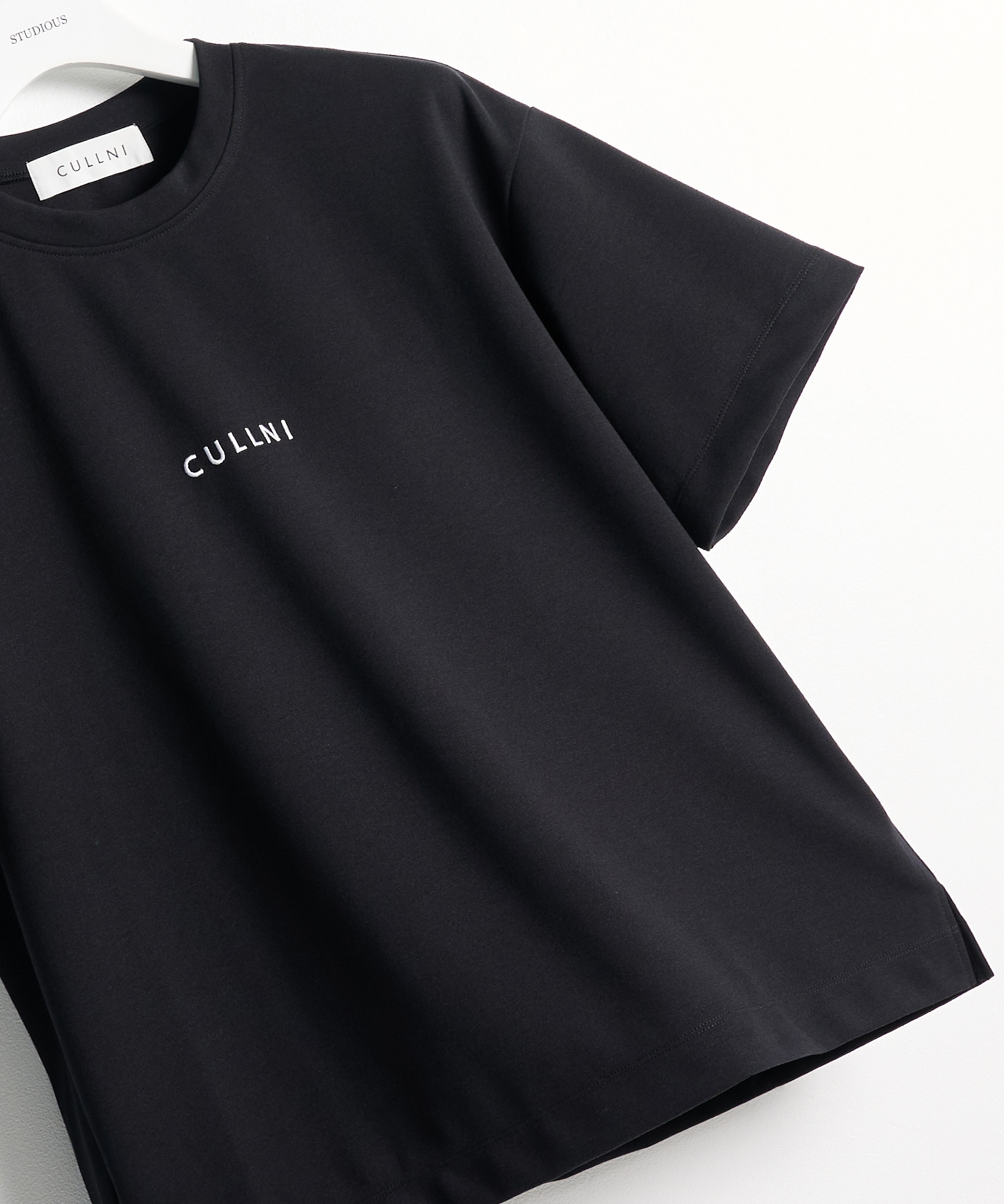 CULLNI Logo Embroidery Ponte Rome Pullover