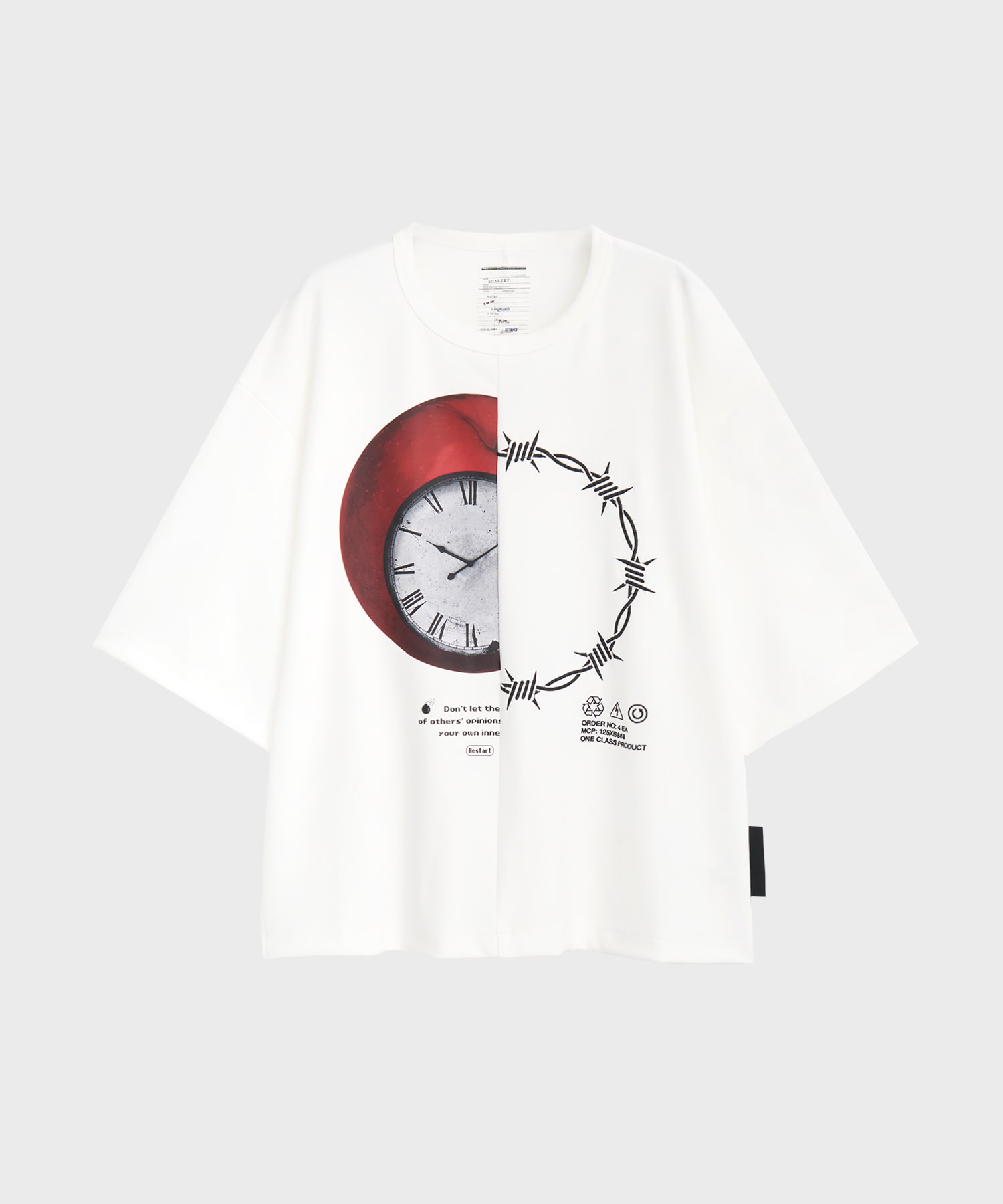 APPLE×YUSHITESSEN TEE