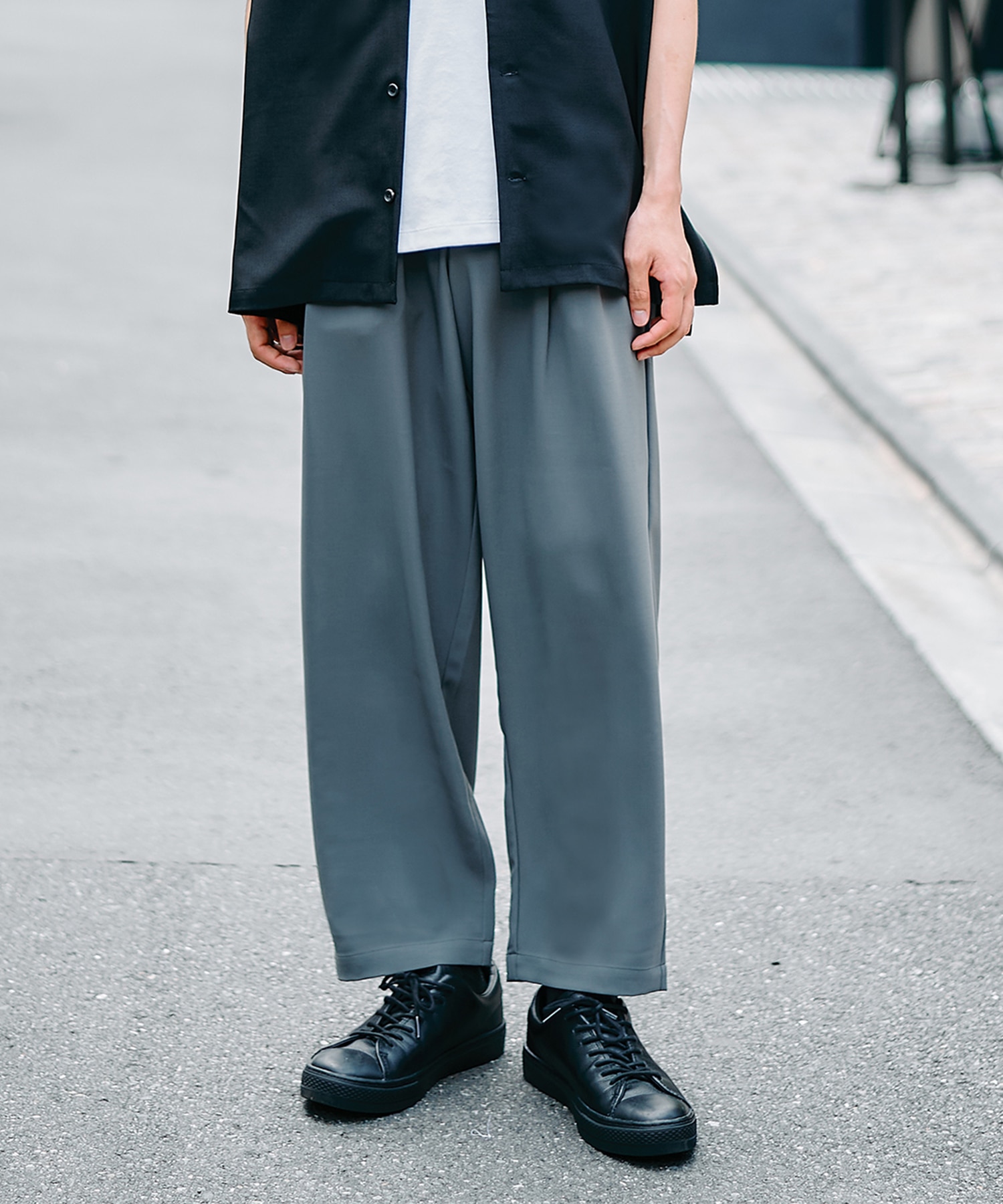 〈別注〉WASHABLE SUPER EASY WIDE PANTS