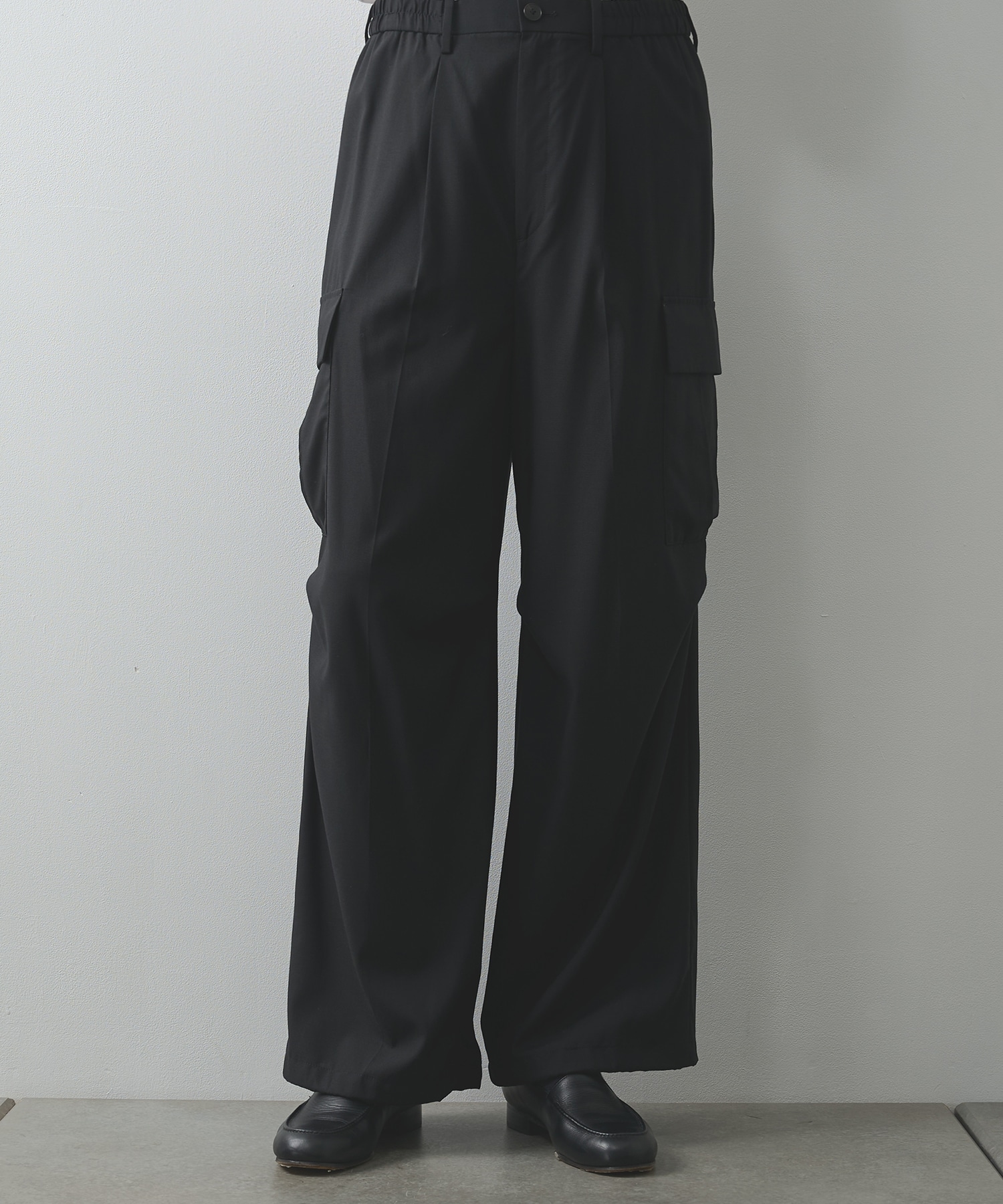 【涼しいウール】COOL WOOL CARGO PANTS