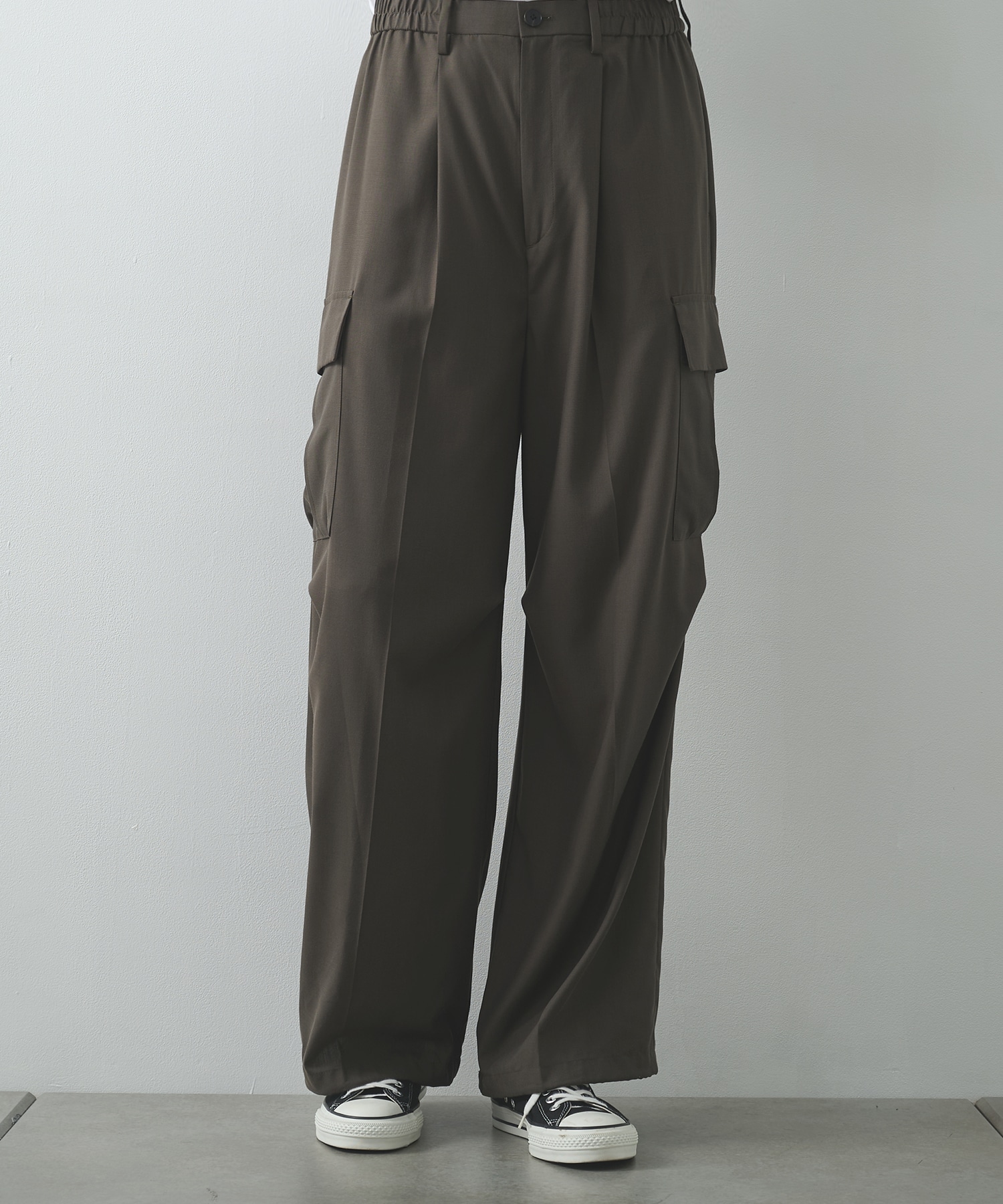 【涼しいウール】COOL WOOL CARGO PANTS