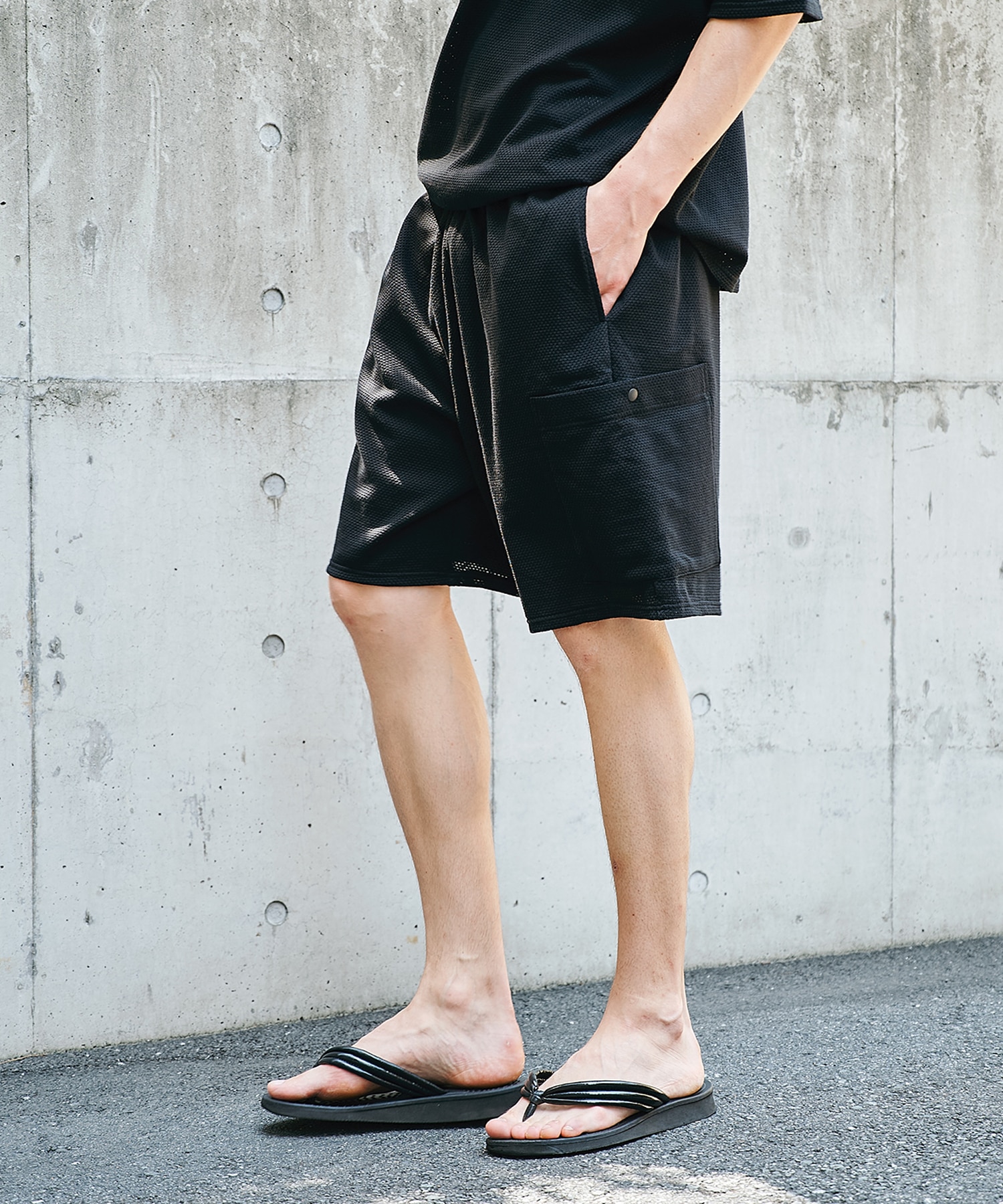 〈別注〉オーガニックコットンメッシュパンツ