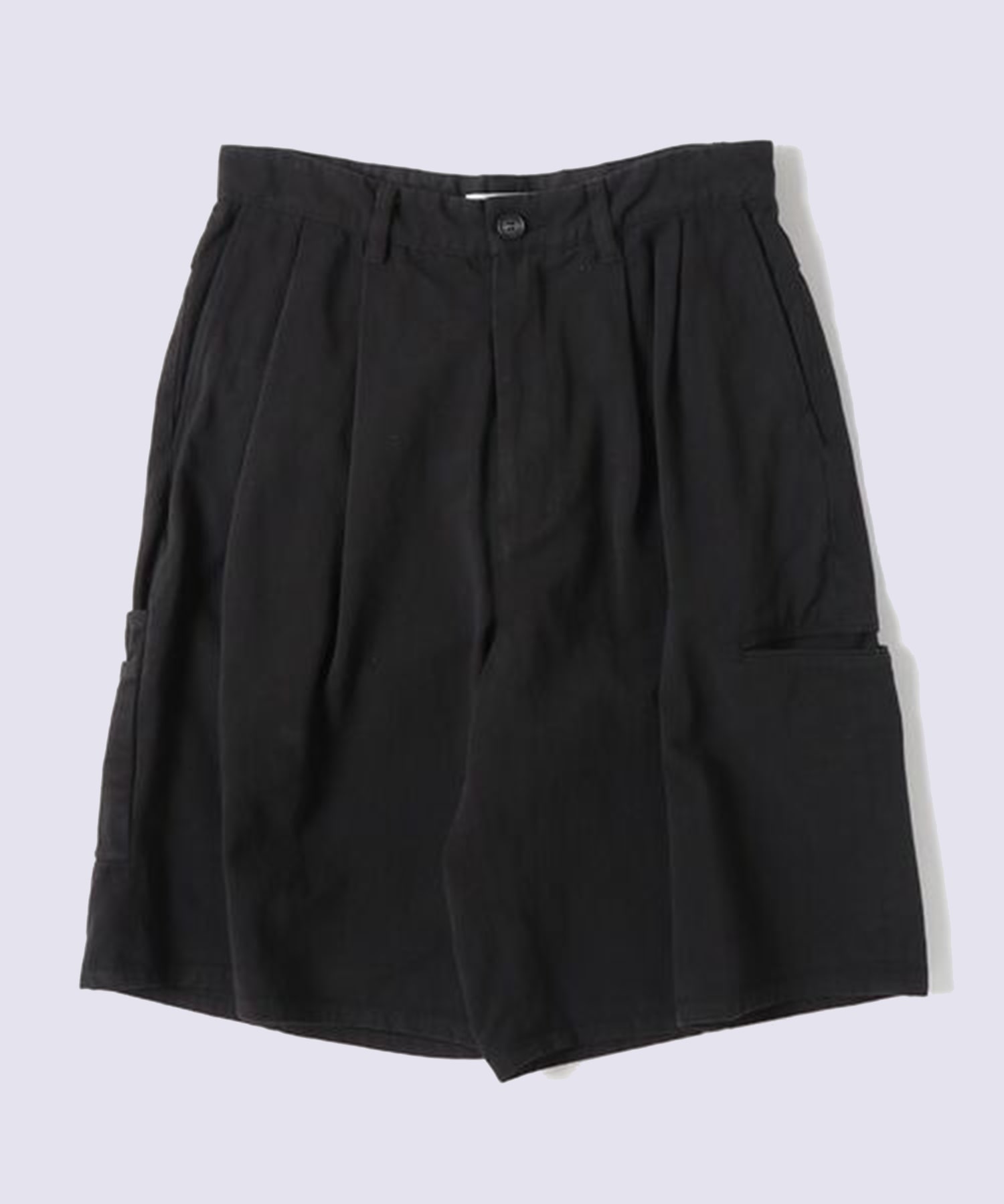 Uneven Twill Short Trousers