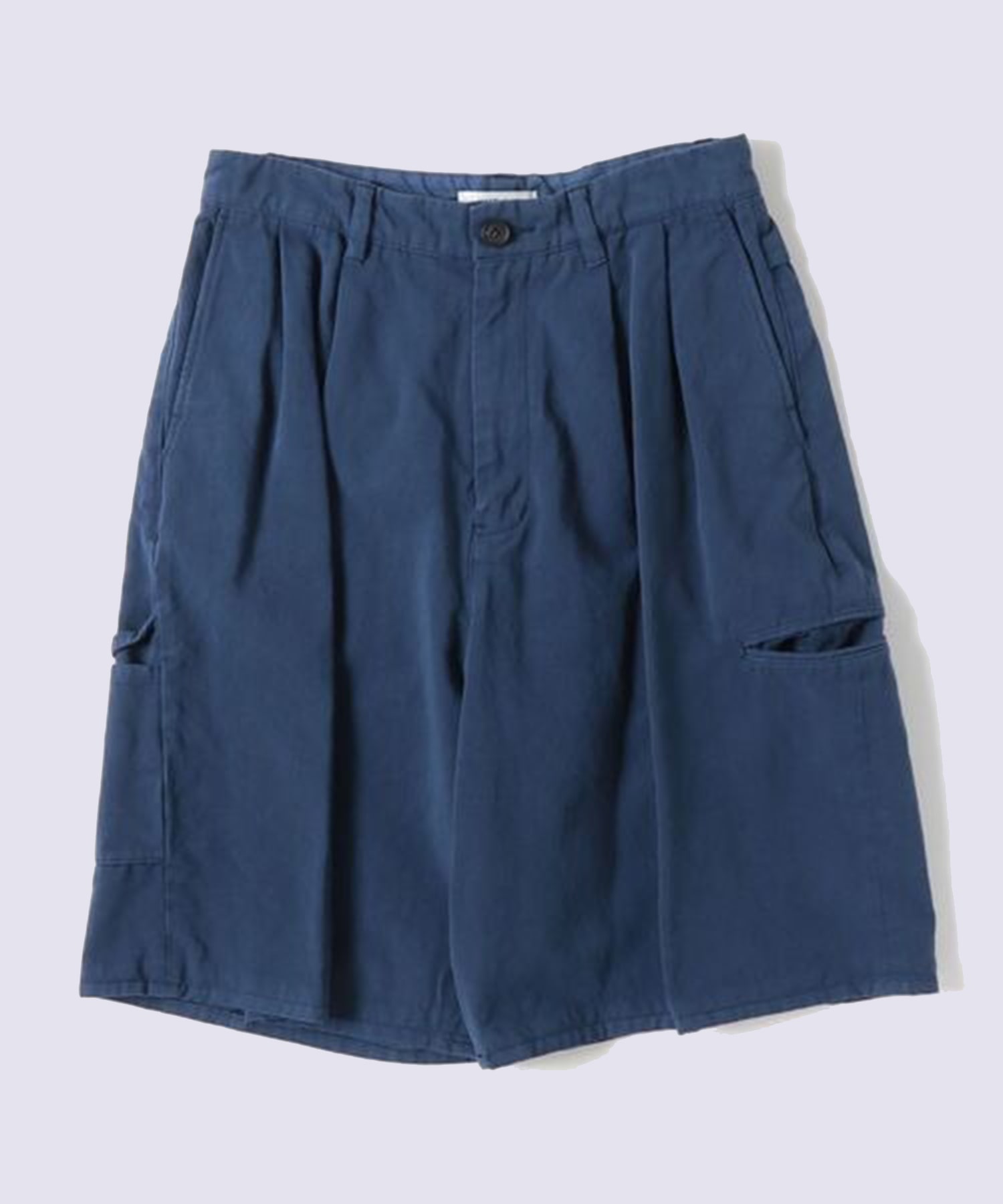 Uneven Twill Short Trousers
