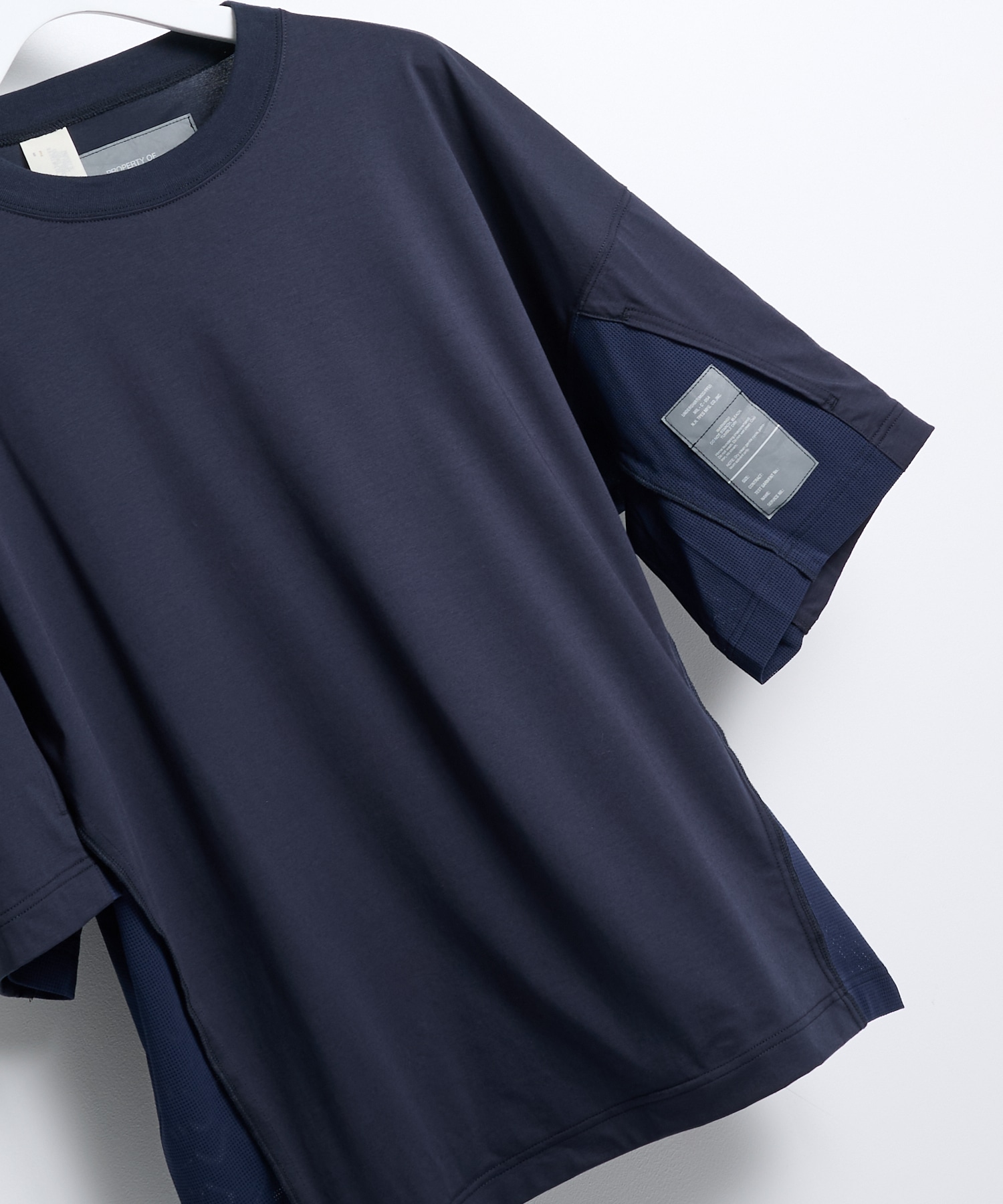 〈別注〉メッシュ切り替えミルスペックTEE
