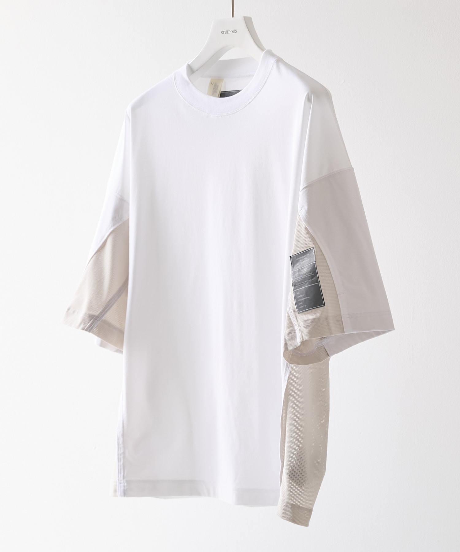 〈別注〉メッシュ切り替えミルスペックTEE