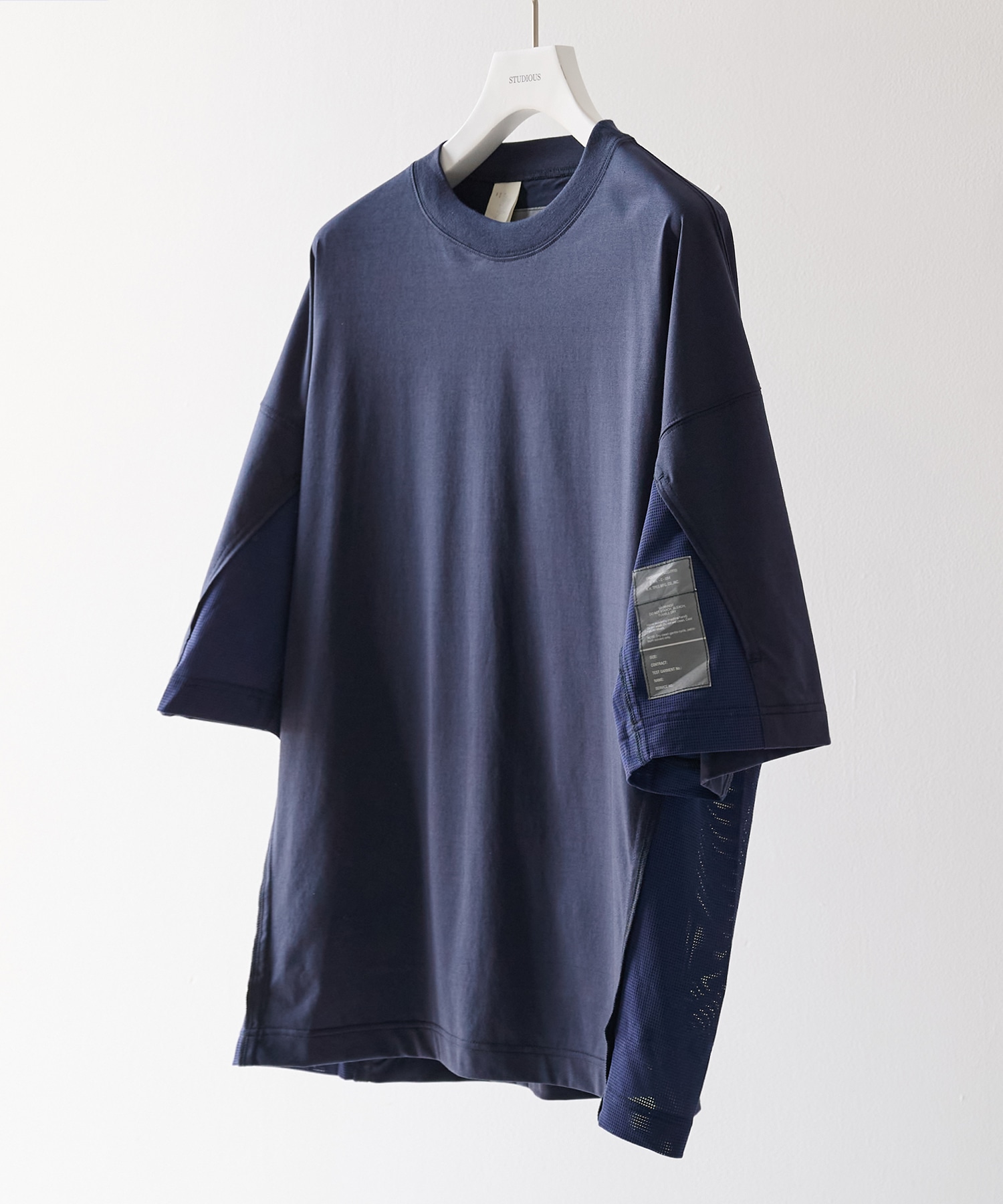 〈別注〉メッシュ切り替えミルスペックTEE