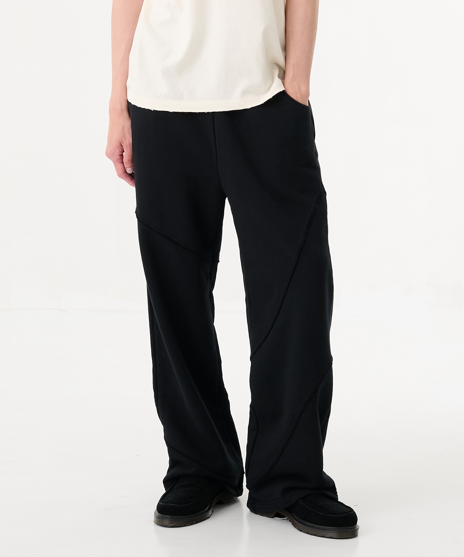 別注 DISTORTED SWEAT PANTS
