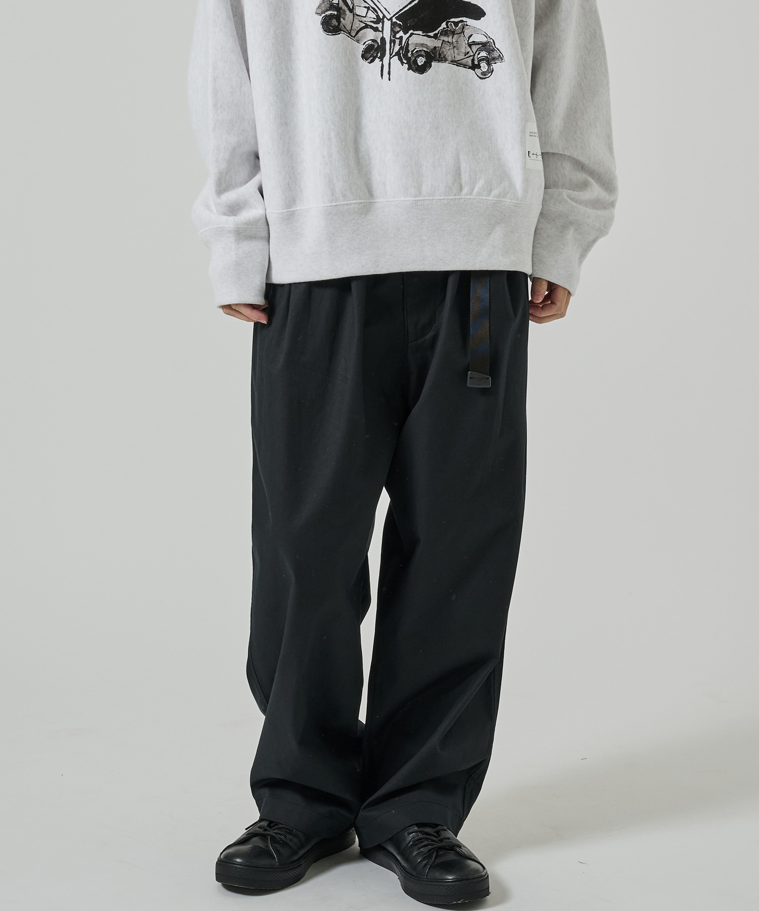 COTTON NIDOM PROCESSING 2TACK PANTS / HP-P012-051