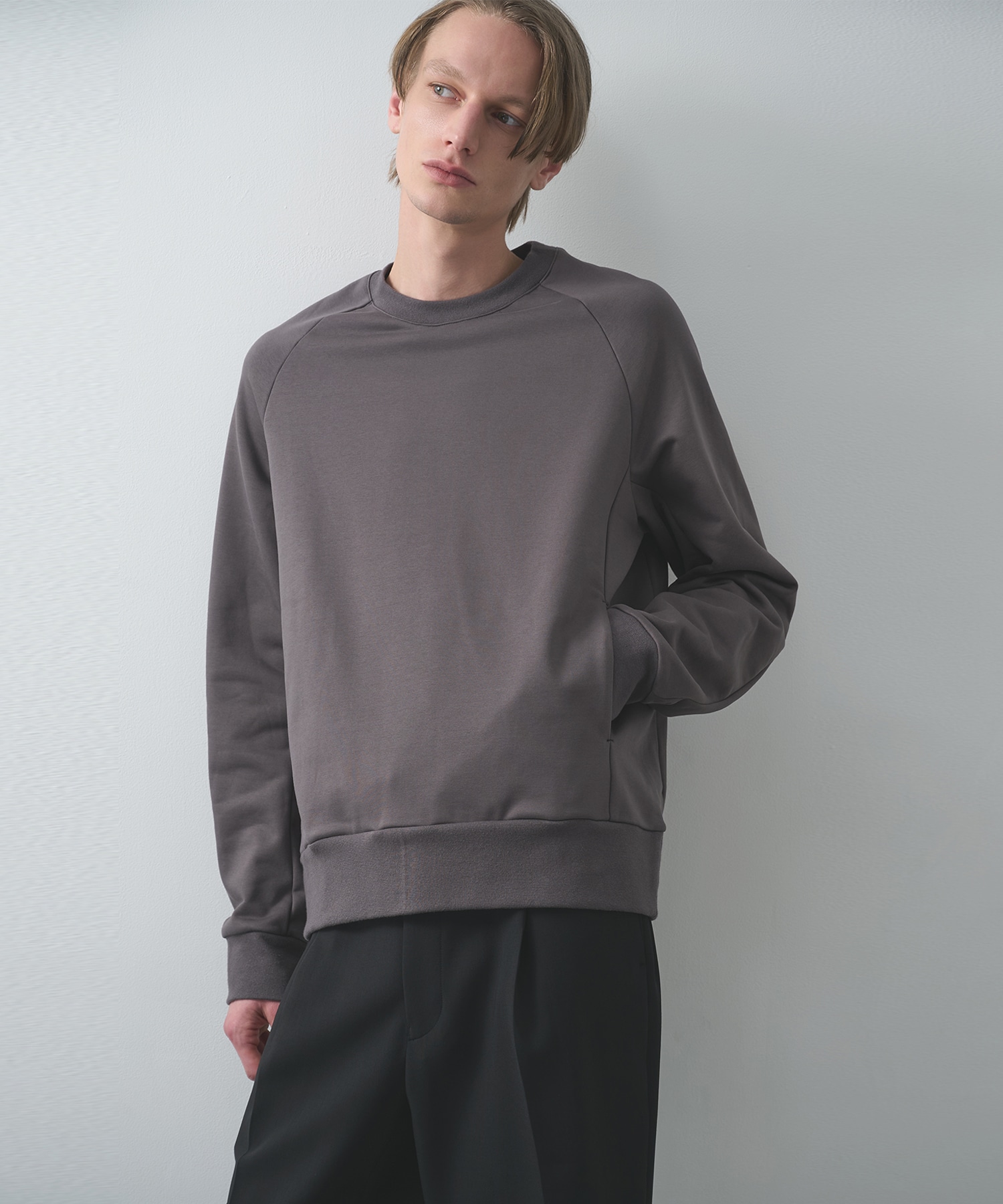 CO STRECH TERRY PULLOVER