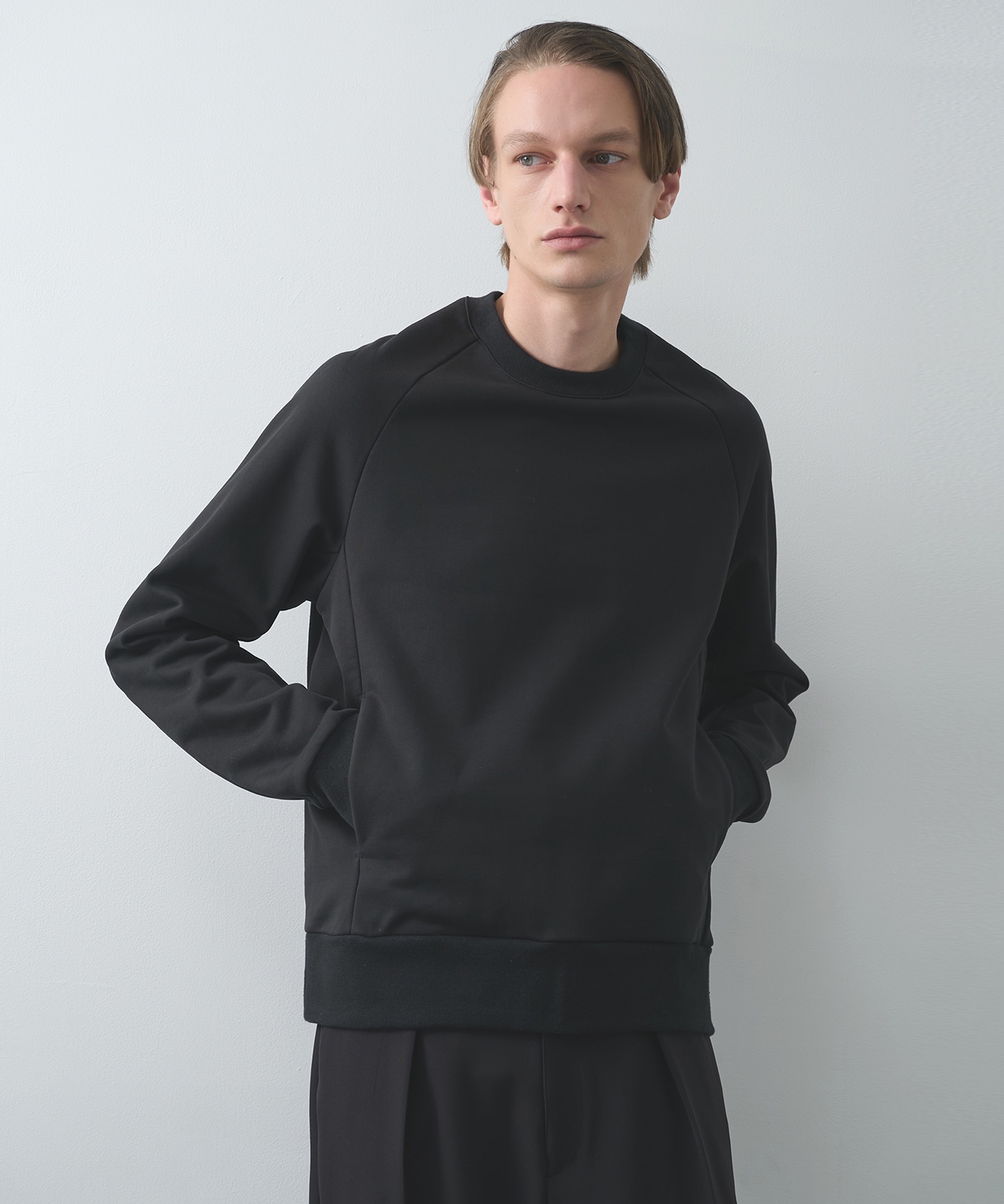 CO STRECH TERRY PULLOVER