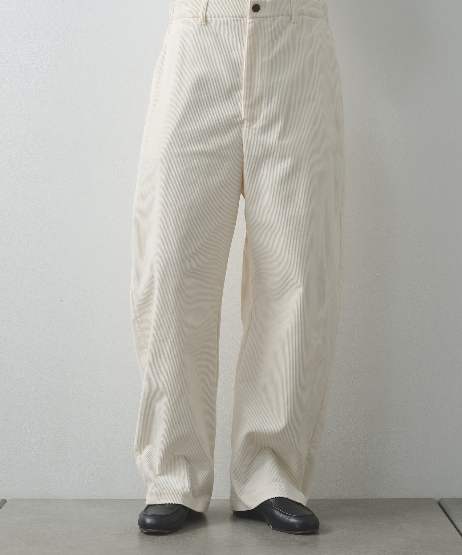 CORDUROY WIDE PANTS