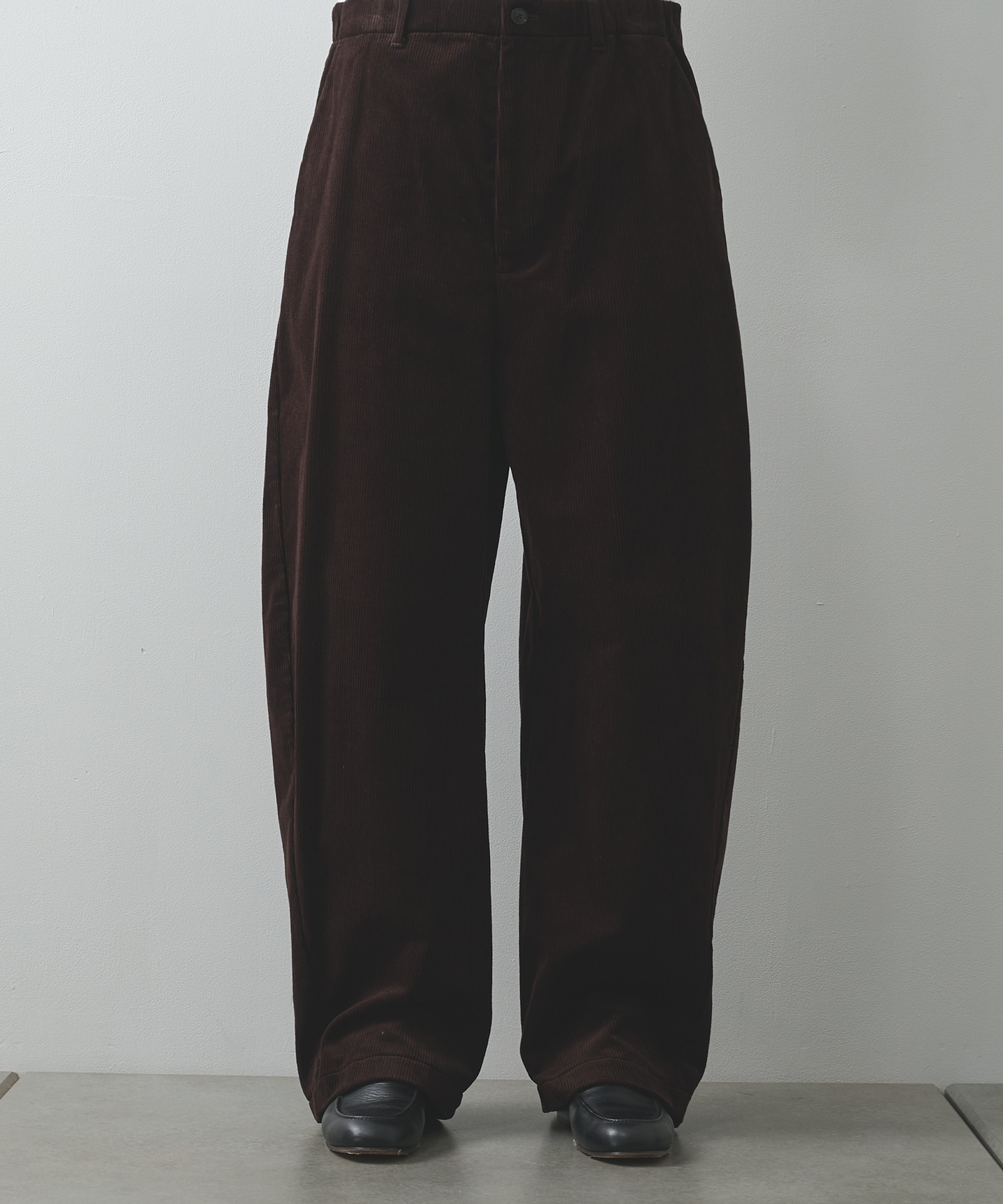 CORDUROY WIDE PANTS