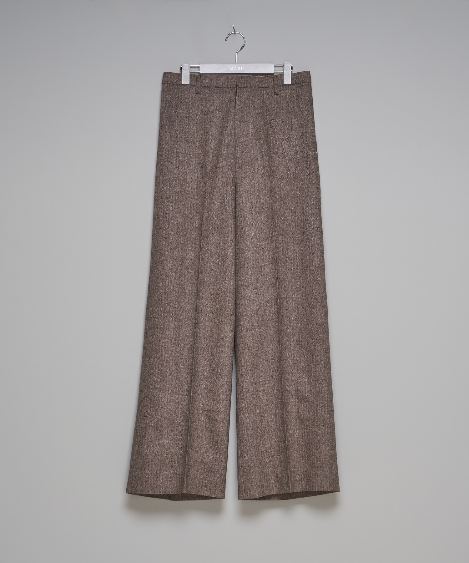 INITIAL WIDE TROUSERS