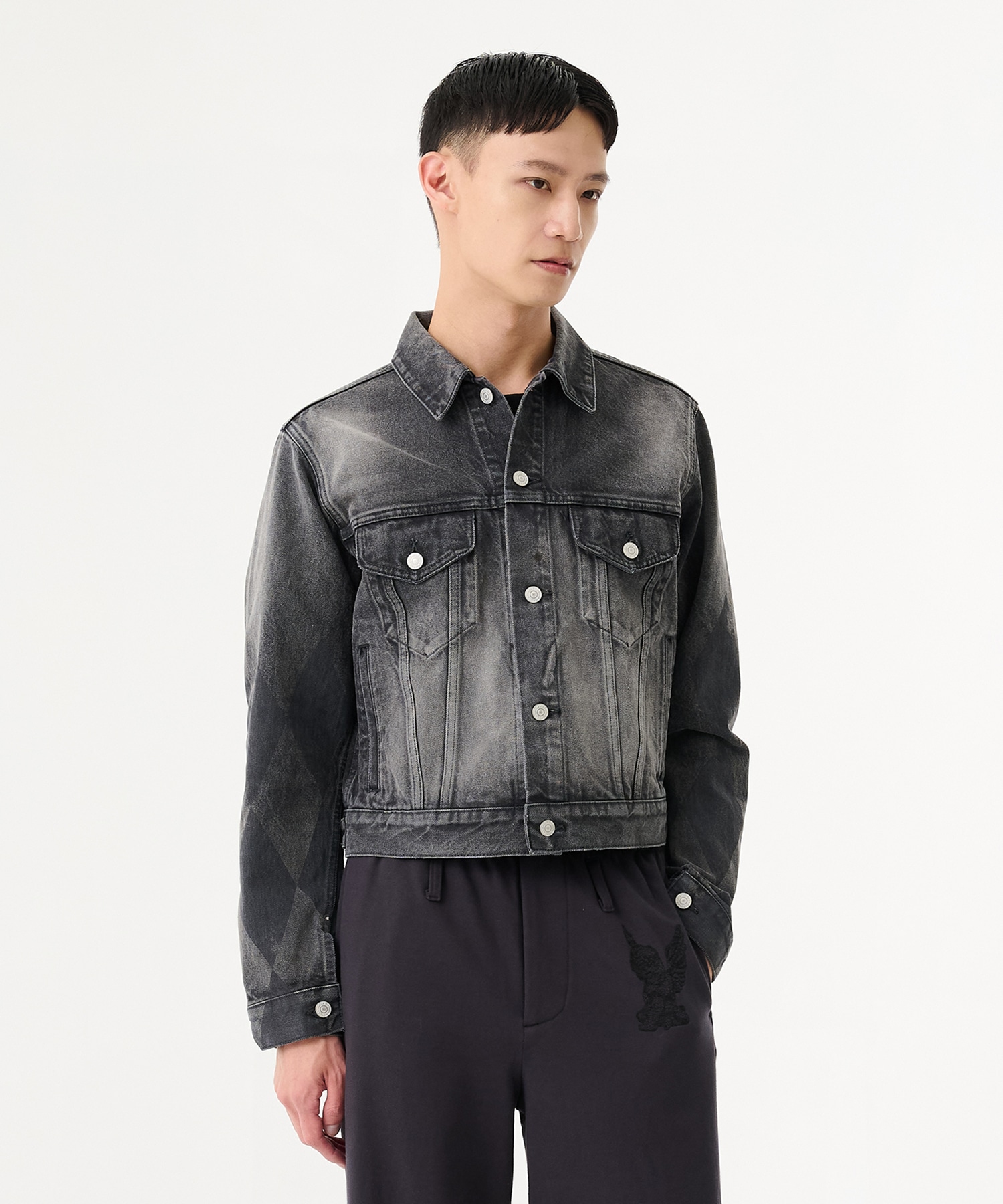 MB DENIM JACKET DIAMOND