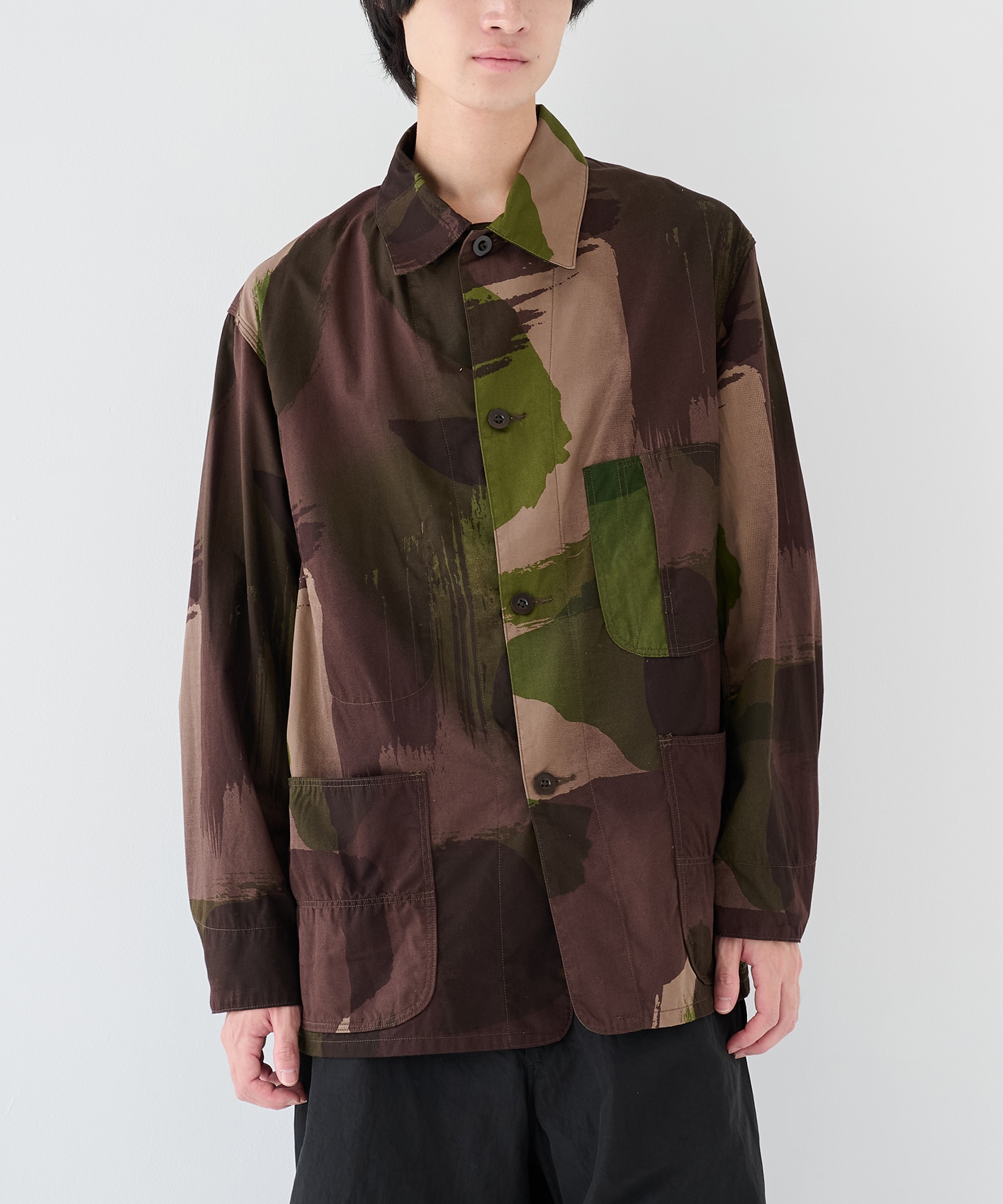 Brush Storoke Camo Coverall