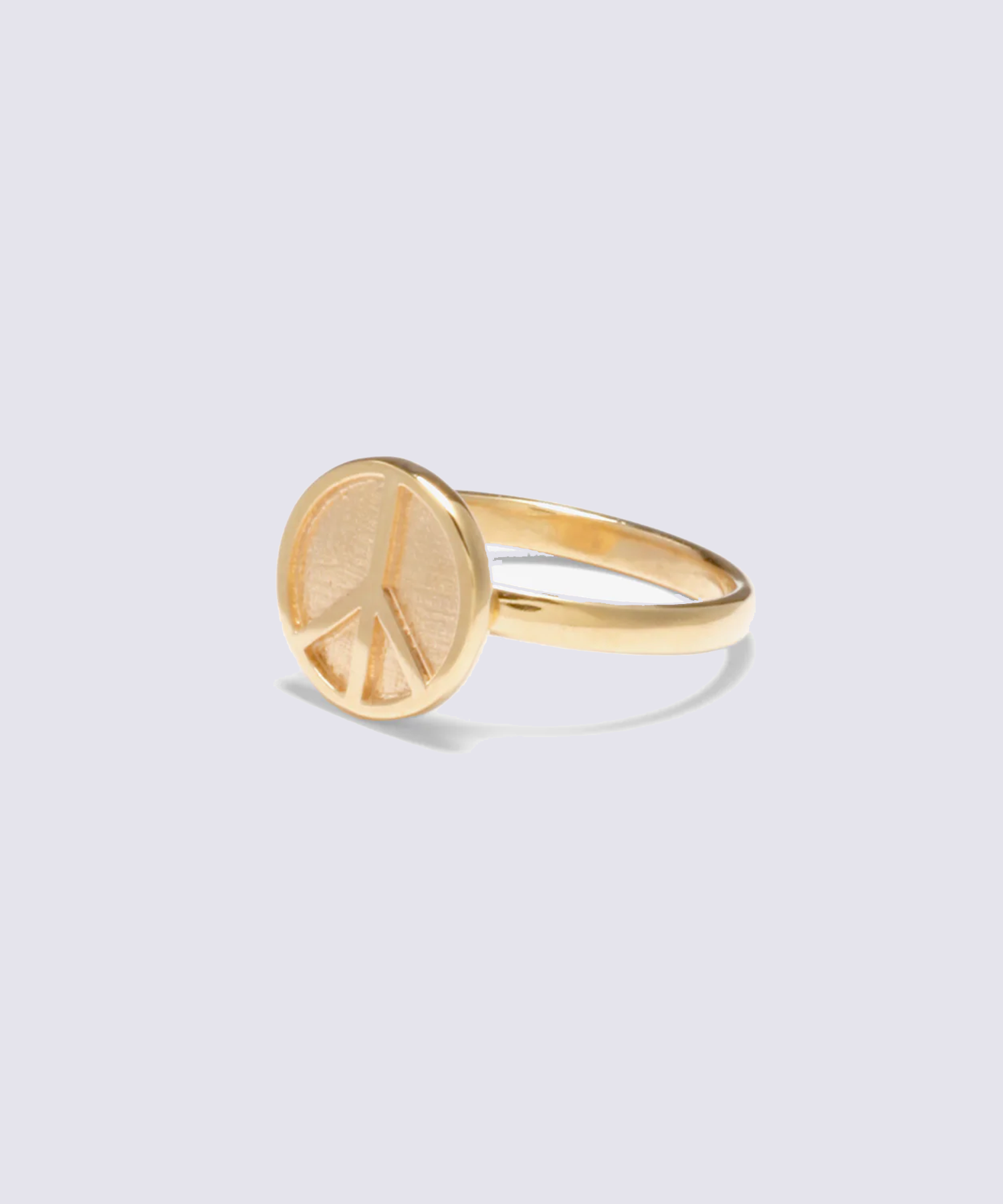 Ring - Gold Plate - Peace