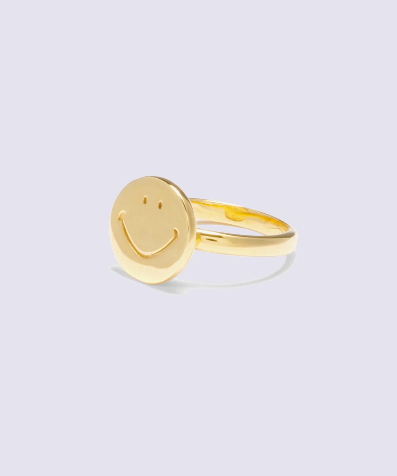 Ring - Gold Plate - Smile