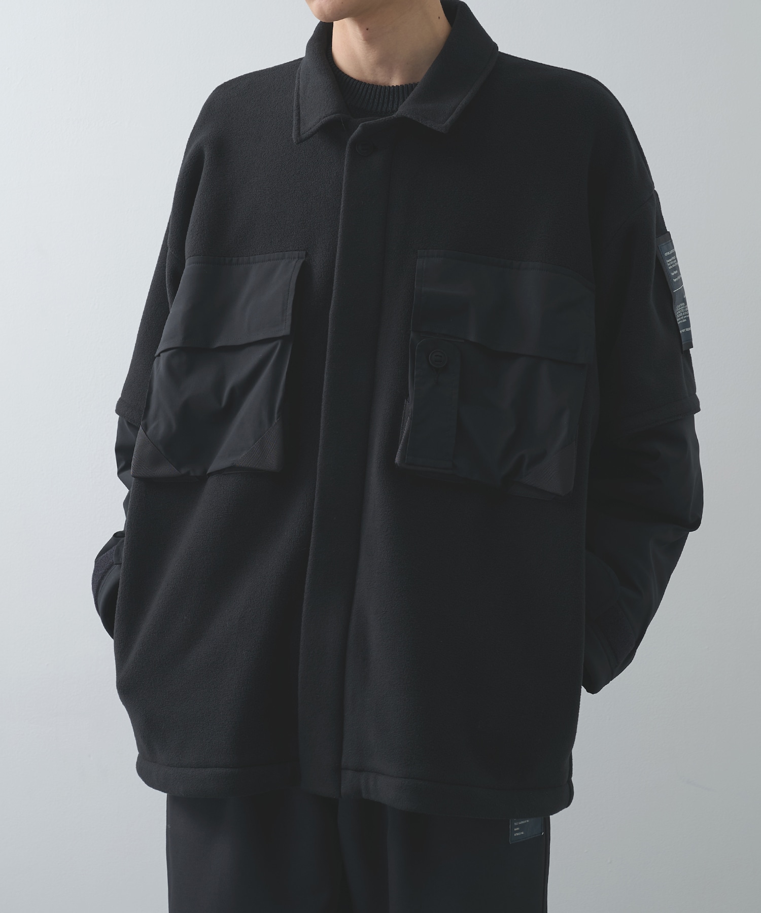 9252-BL06-007 FLEACE BLOUSON