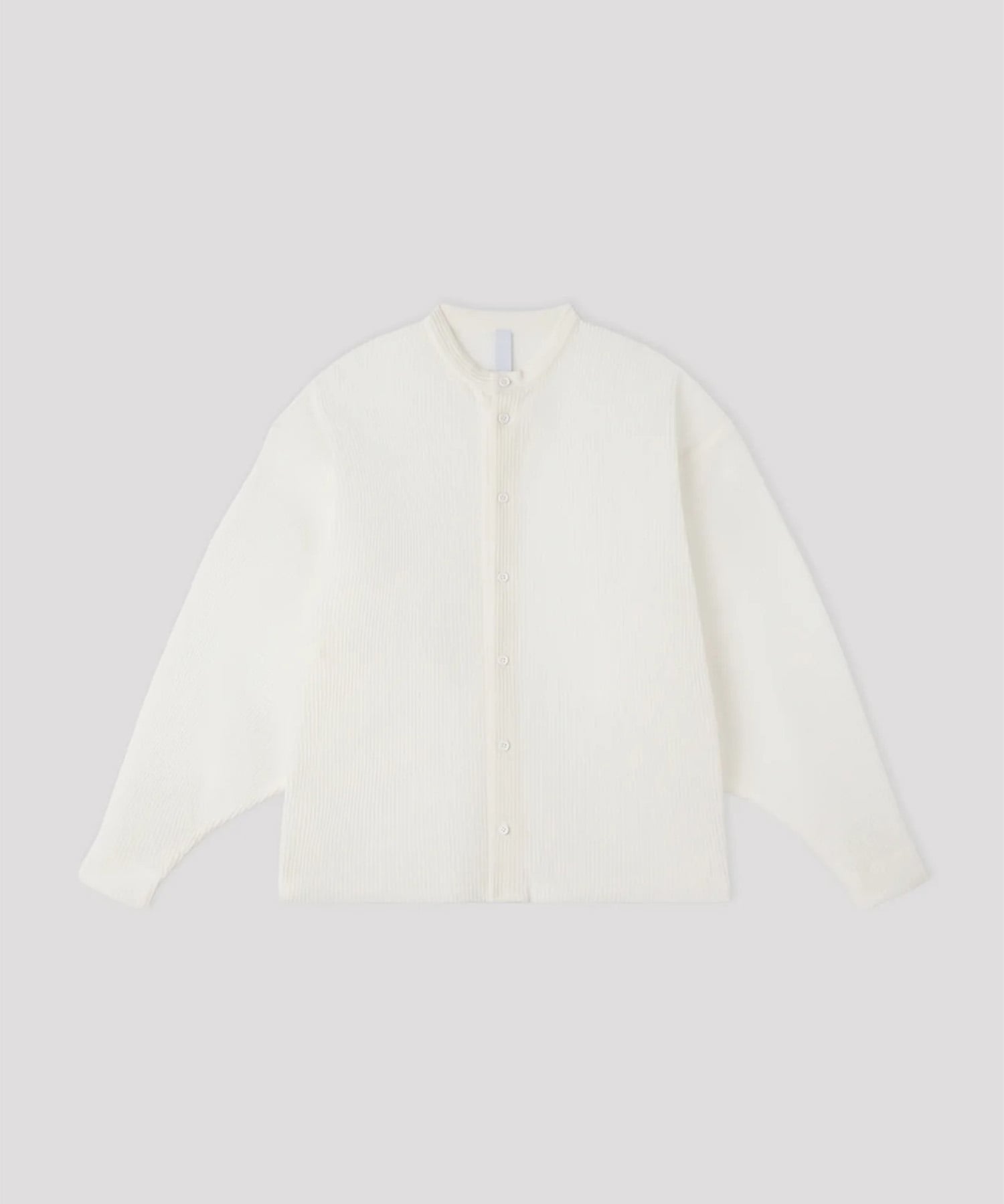 TC SOFT HYPHA STAND COLLAR LONG SLEEVE SHIRT